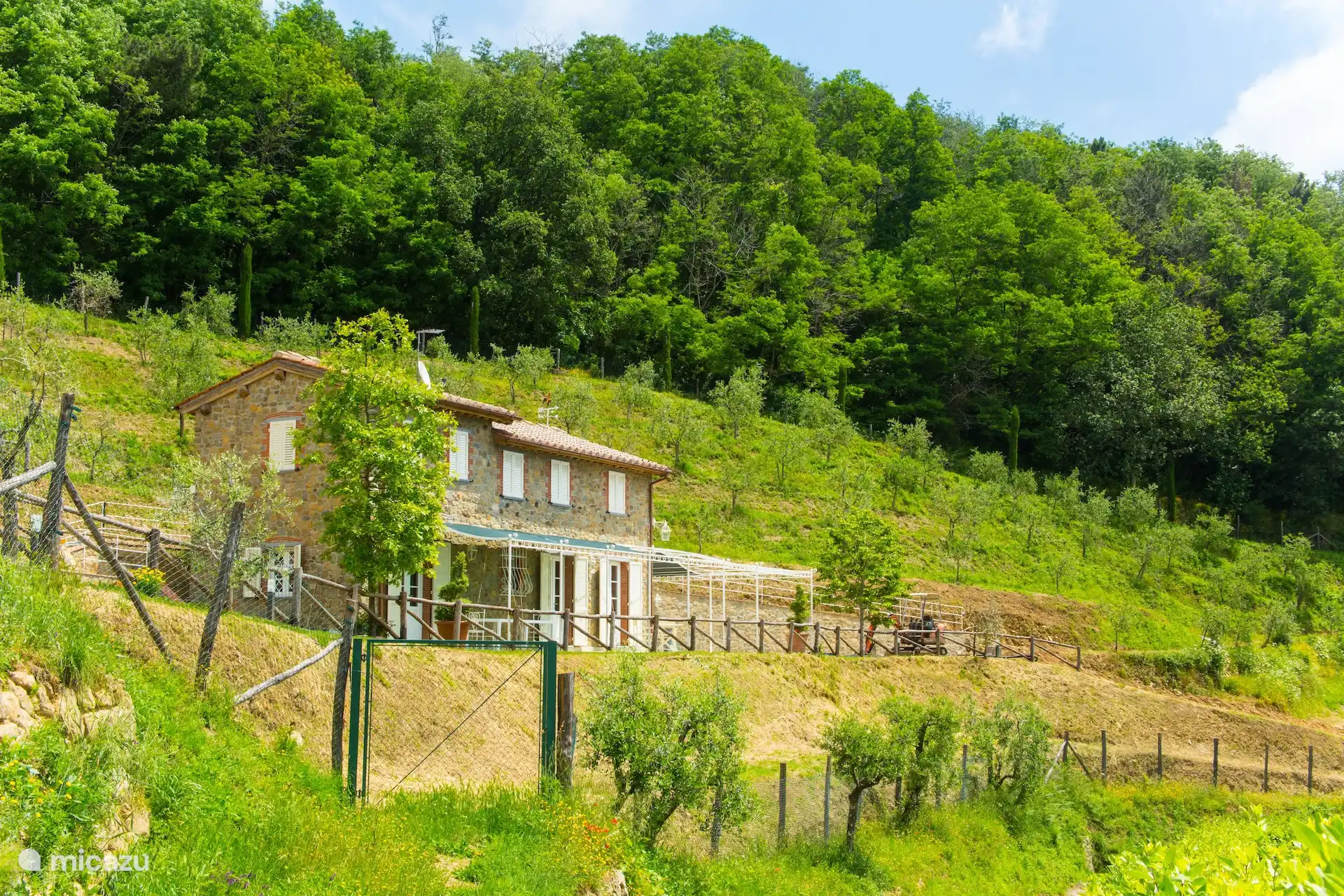 Vooraanzicht Villa Veduta