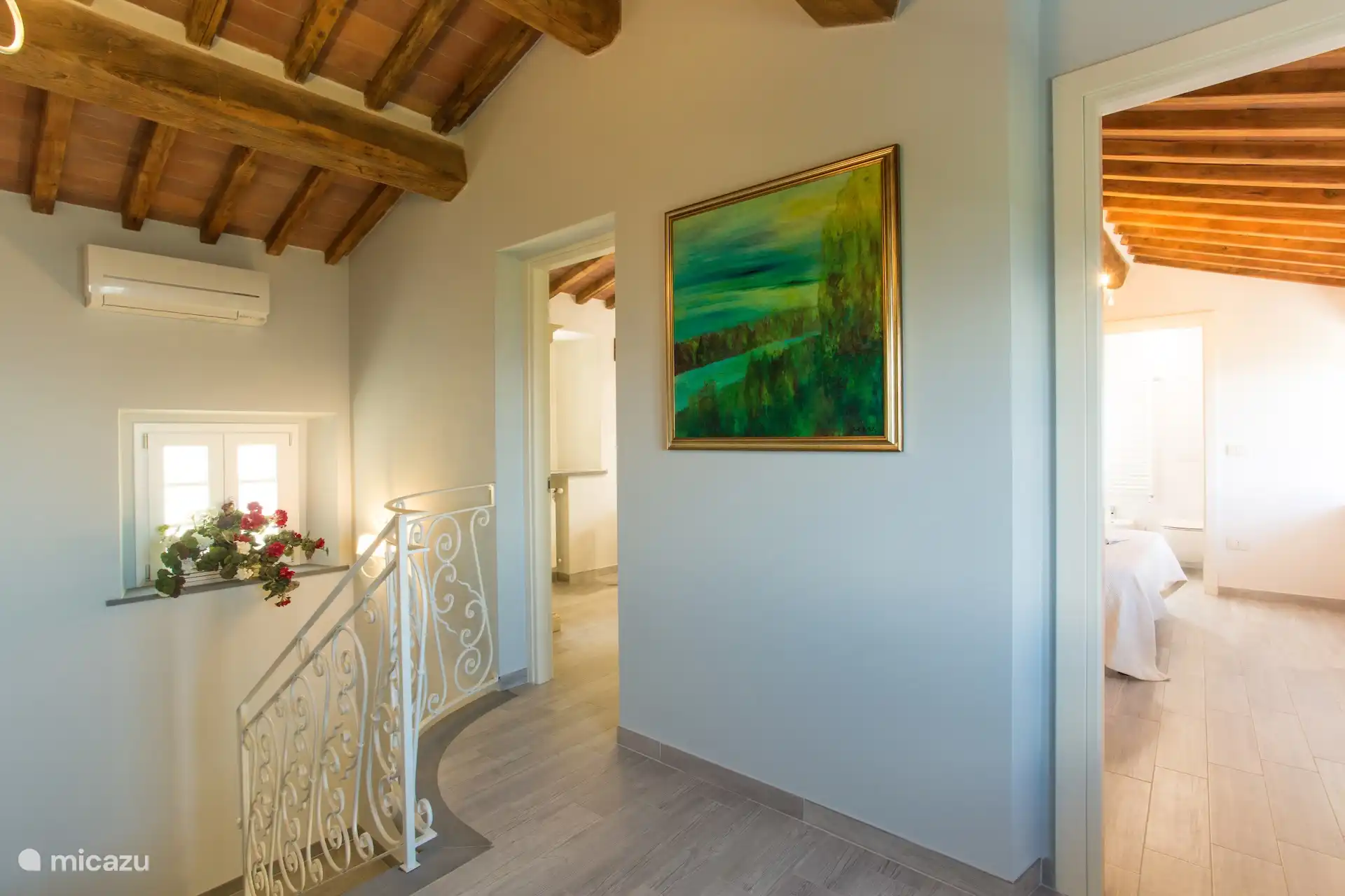 Trap naar de bovenverdieping