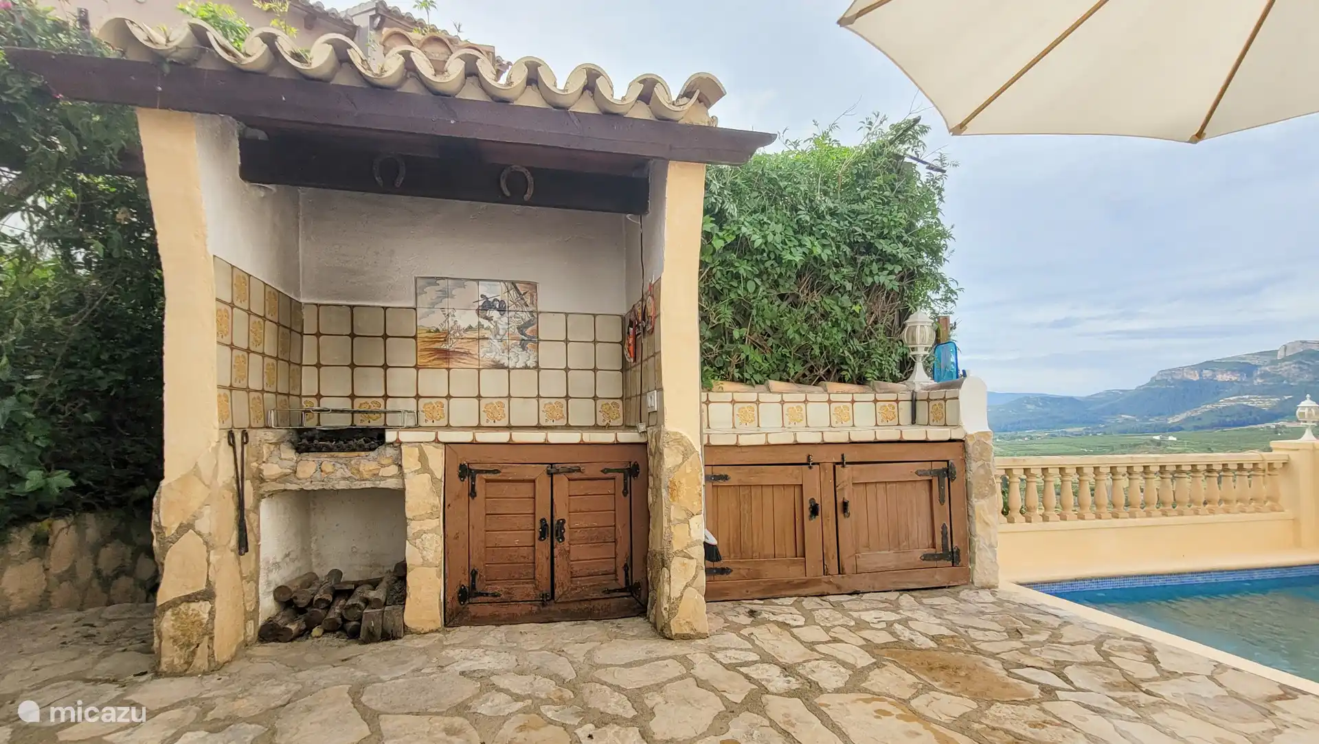 Barbacoa al aire libre