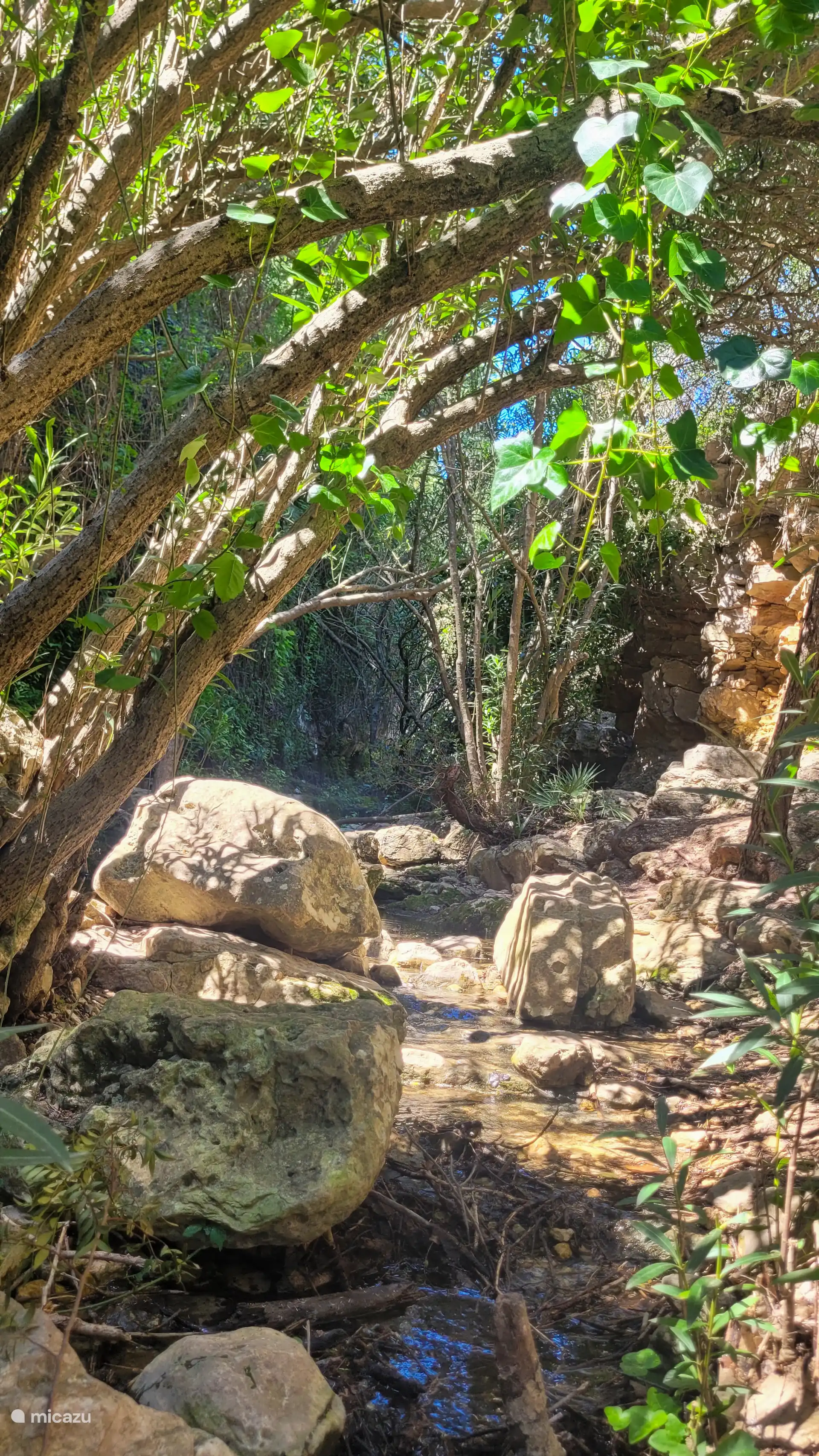 Wasserfall font de Lloret am Ende der Wanderung als Belohnung für deinen Aufstieg!