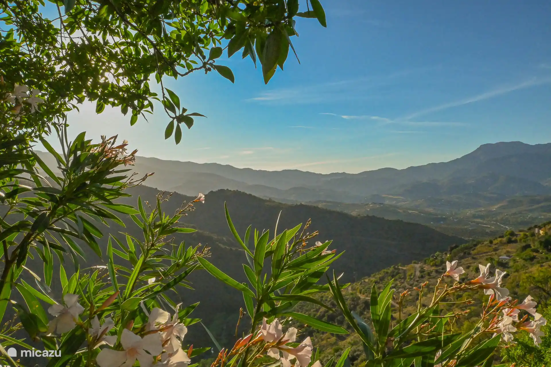 La vue sur les montagnes !