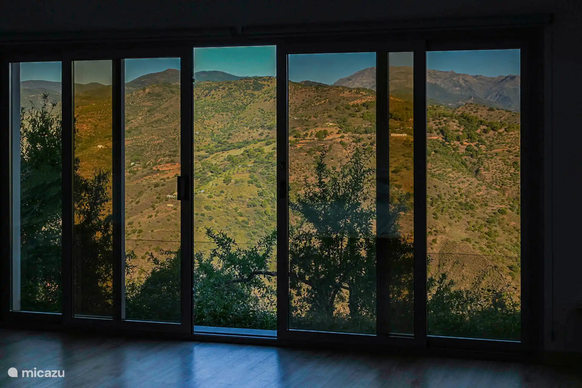 Quelle vue, et ça juste en sortie du lit !