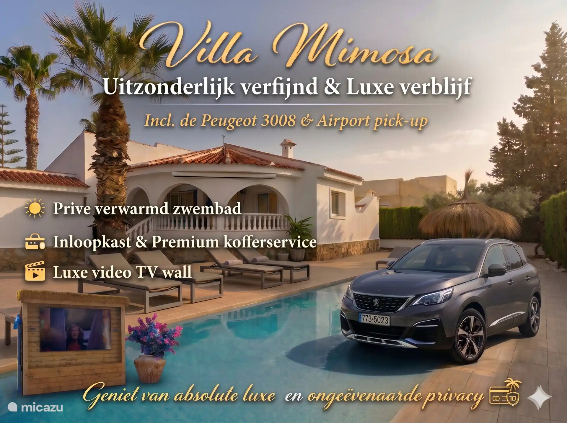 villa, Orihuela Costa, Costa Blanca, Spanien - Villa Mimosa