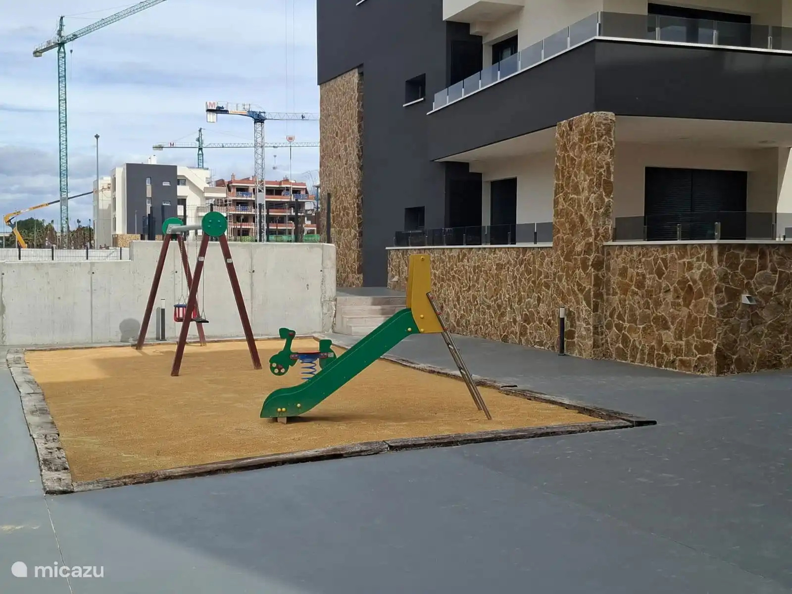 playground for the little ones at the Amanecer X apartment complex