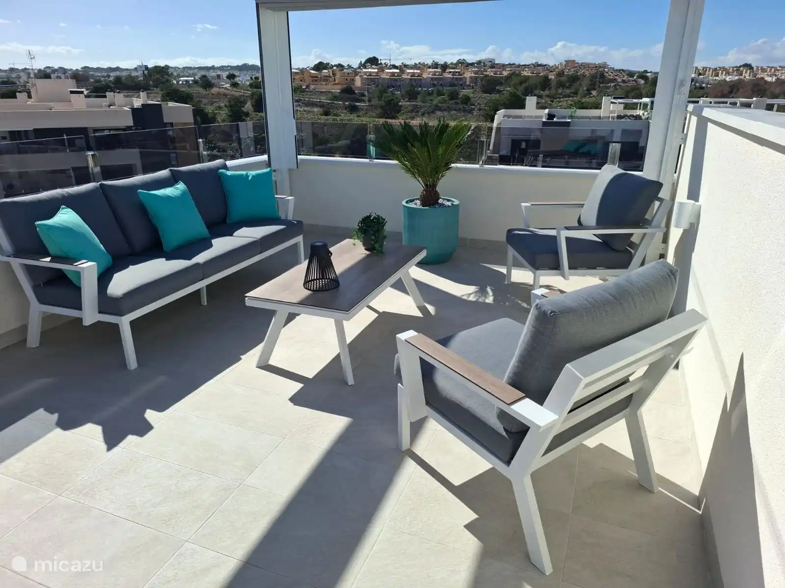 Relax lounge area enjoying the surroundings