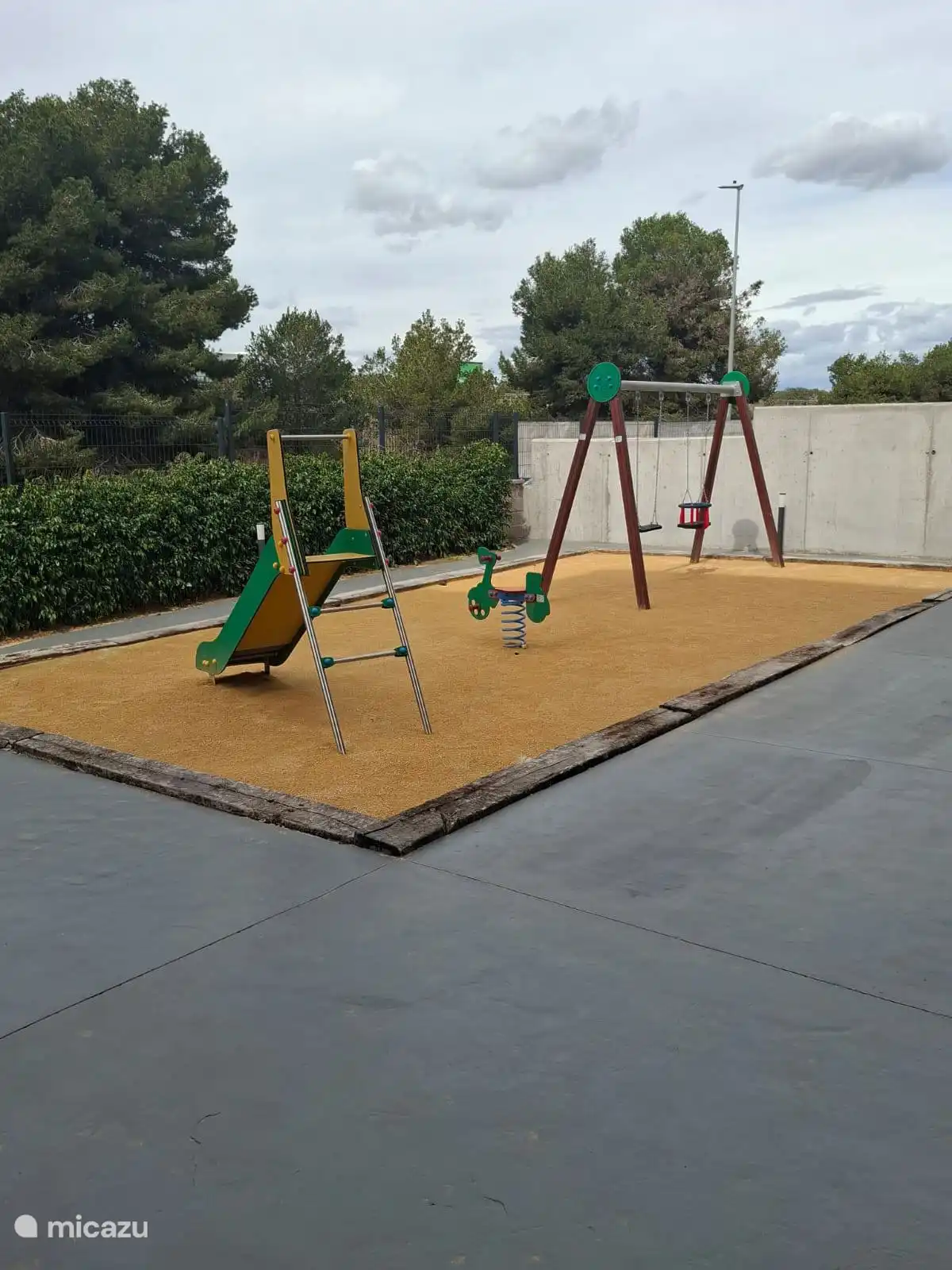 playground for the little ones at the Amanecer X apartment complex