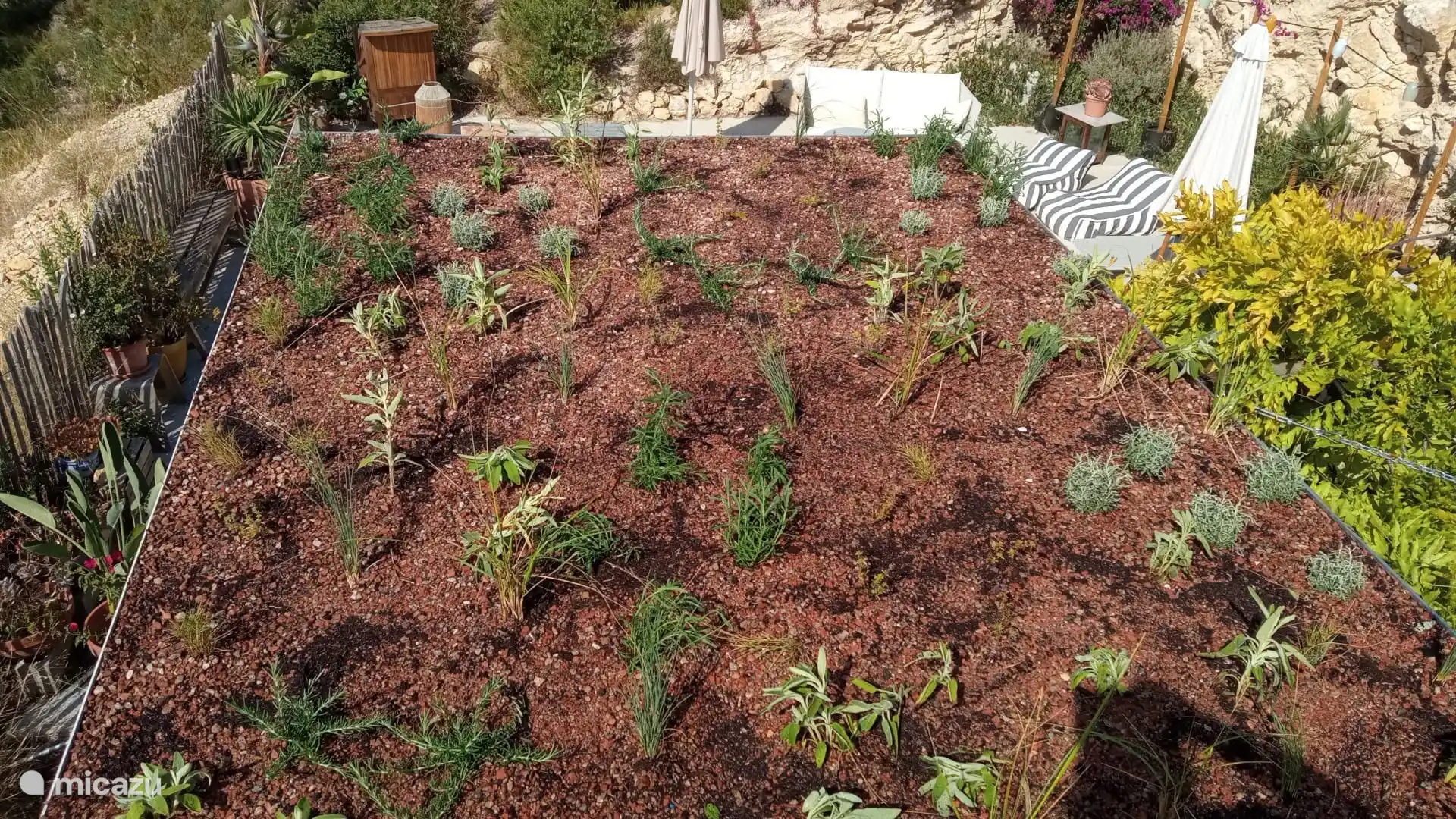 Ecologische groendaken en tevens isolatie tegen warmte