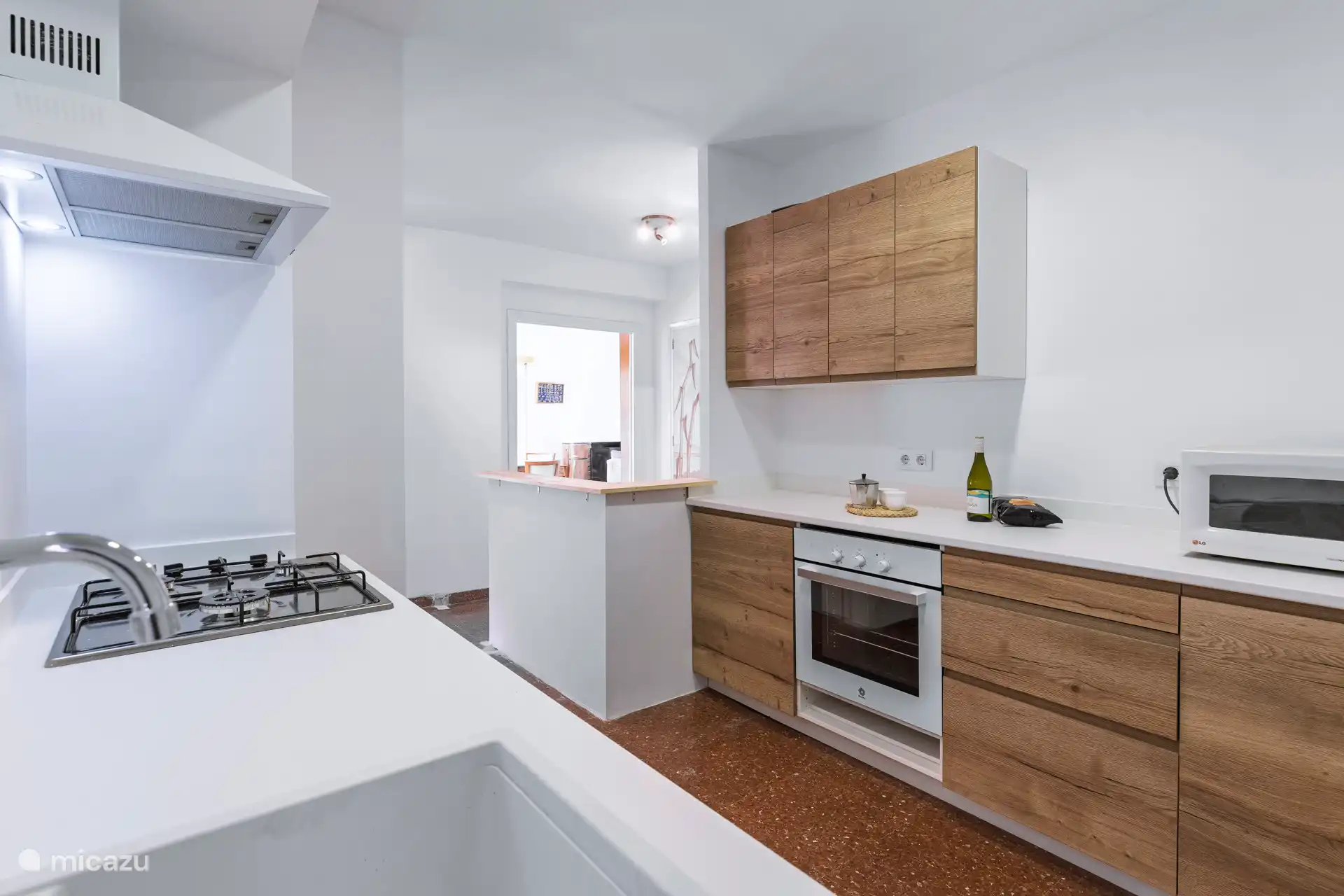 Recent gerenoveerde keuken