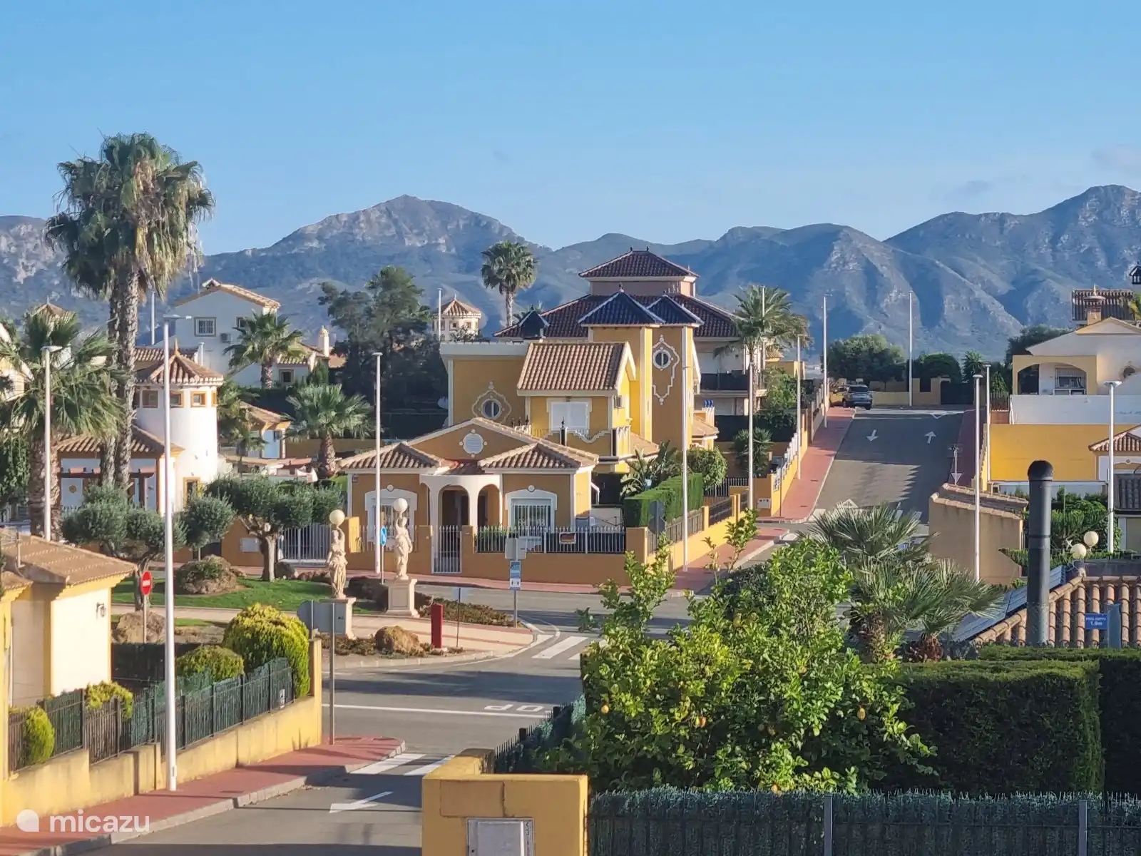 Uitzicht vanaf het terras