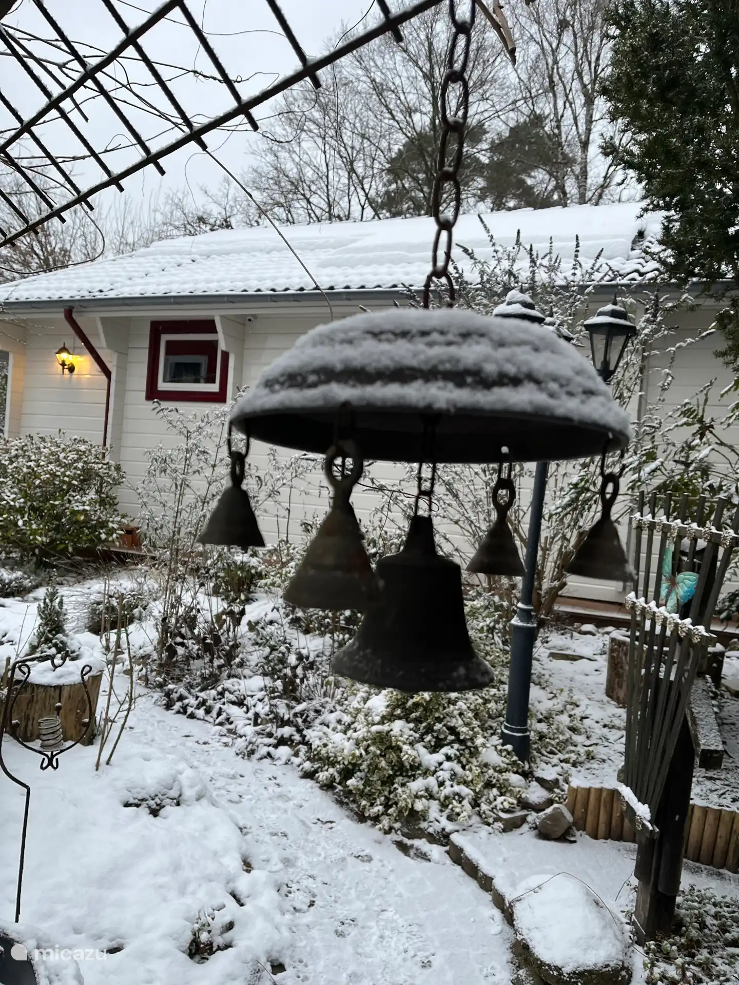 Casa bricolaje el Jardín de Mariposas - ¡Invierno!