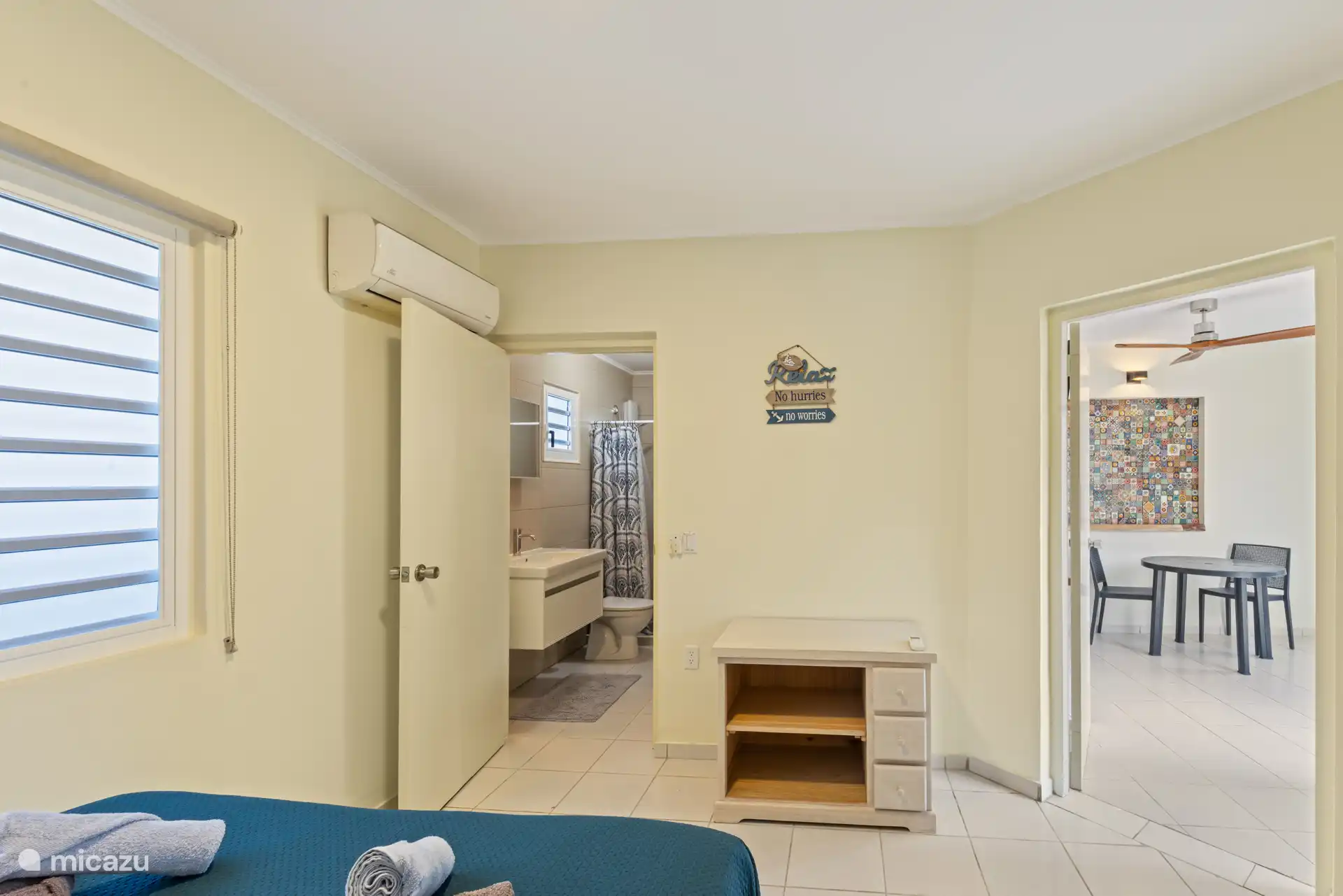 Gastenverblijf met inloopdouche