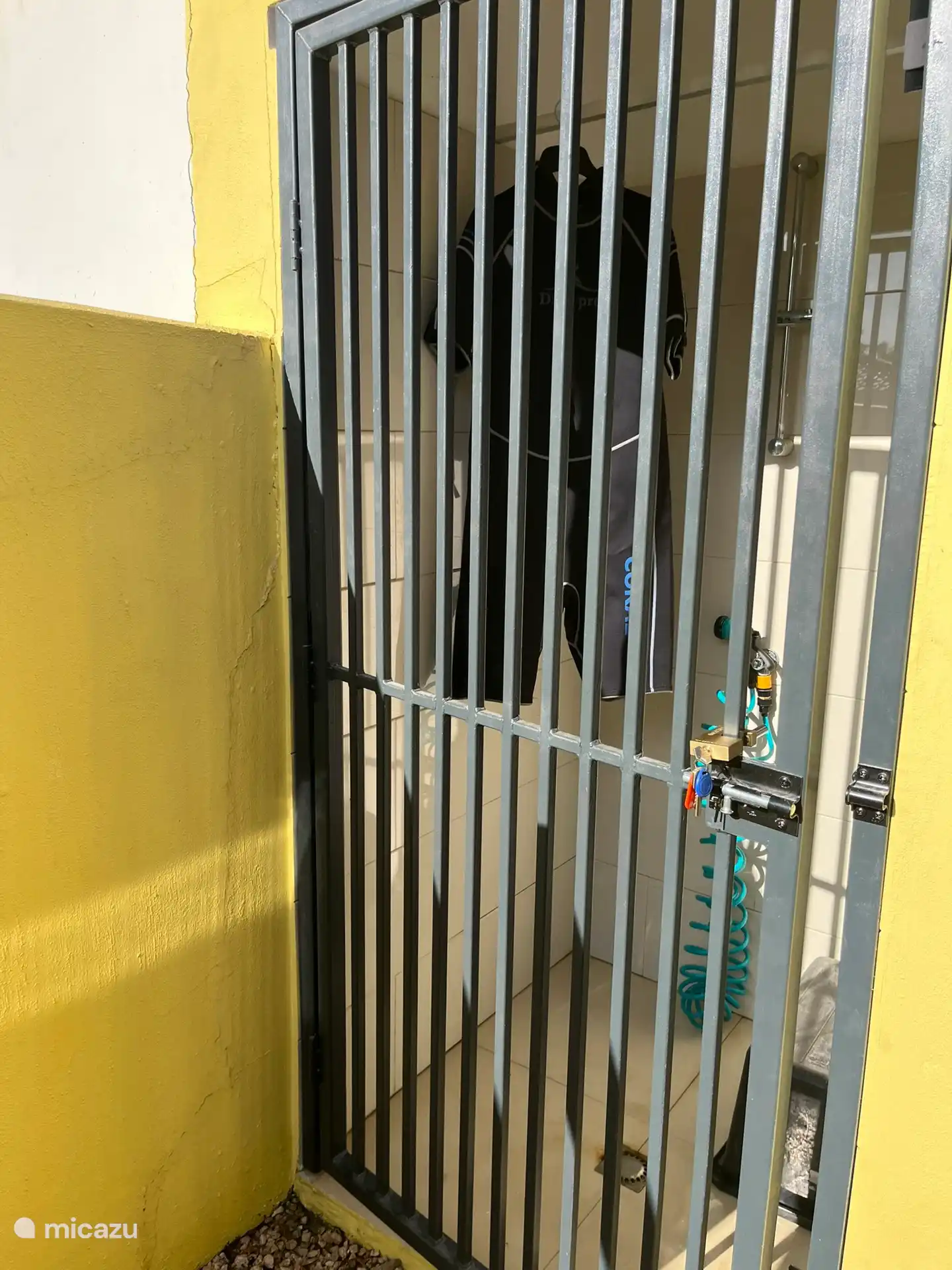 Salle de plongée verrouillable