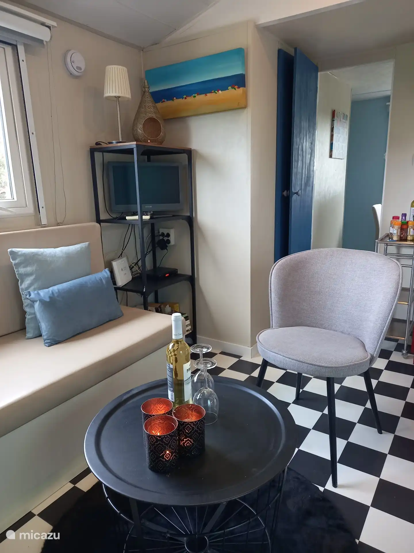 Woonkamer annex open keuken