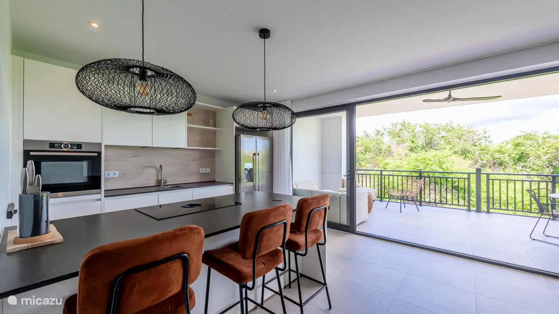 Keuken met kookeiland