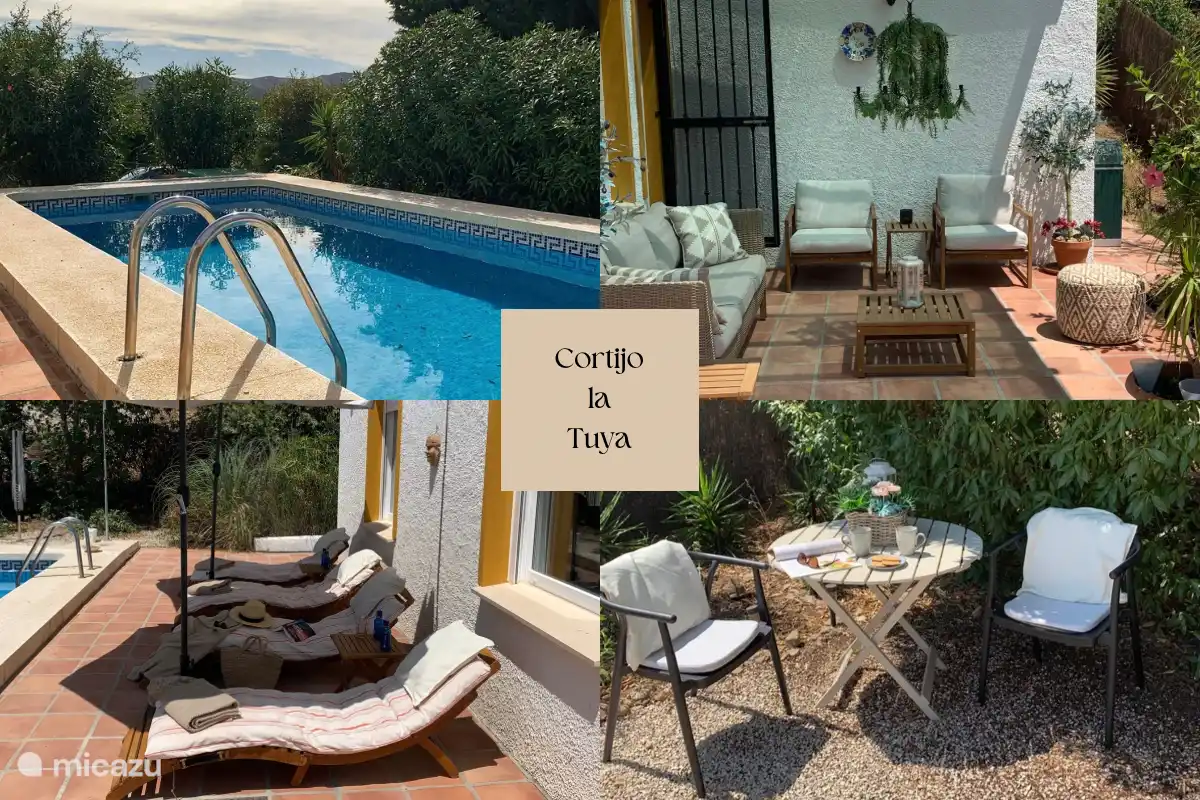 Wandelen, Spanje, Andalusië, Viñuela, vakantiehuis Cortijo la Tuya