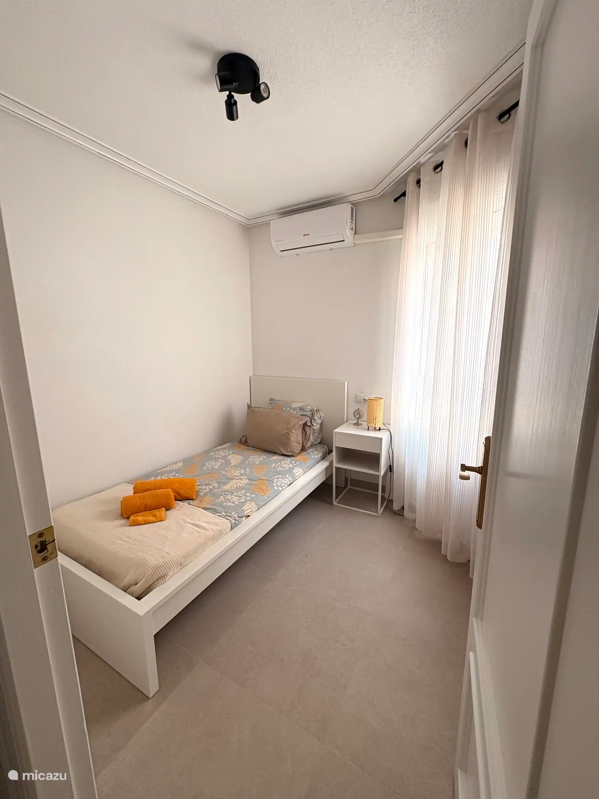 Kamer met eenpersoonsbed