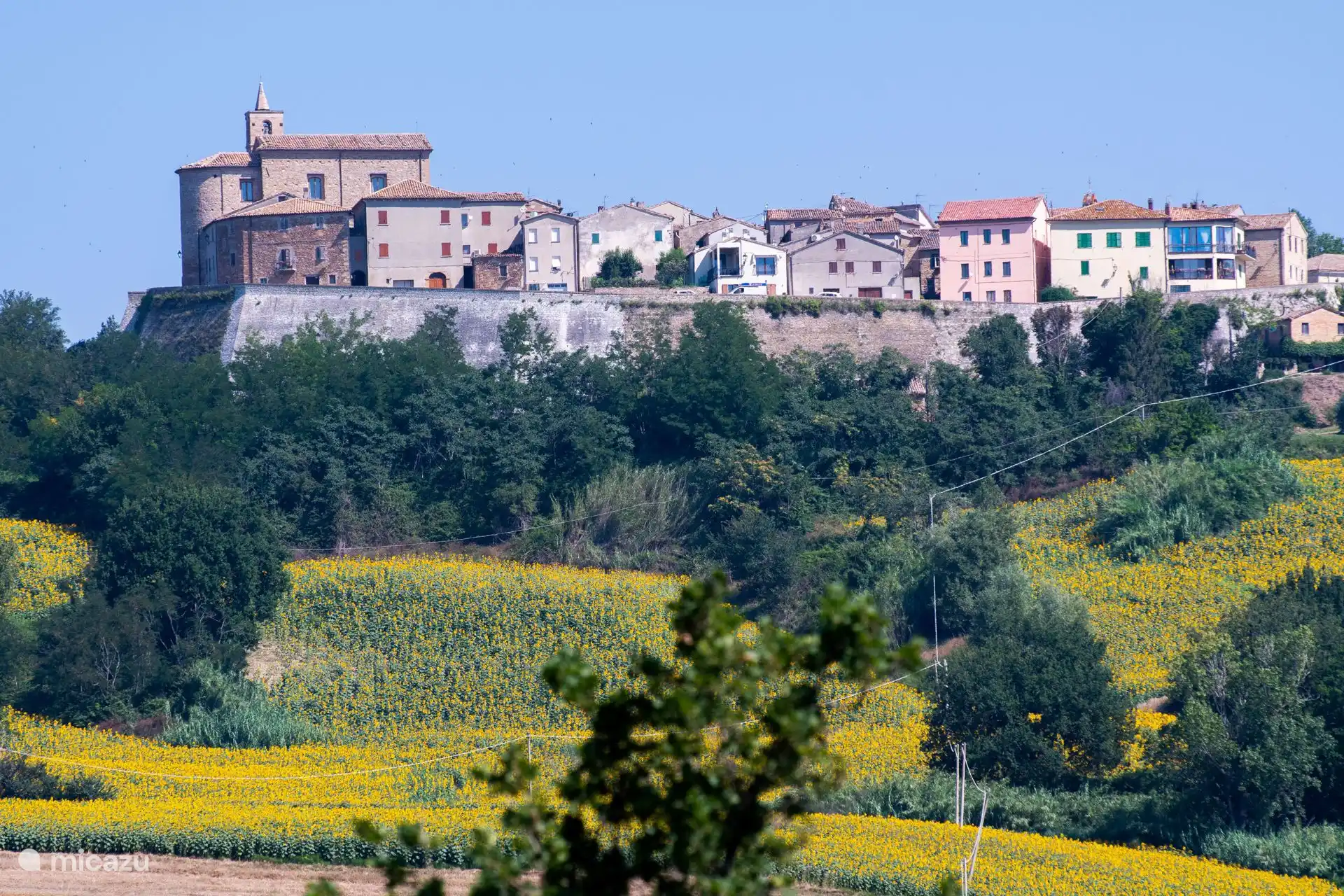 Village de Sorbolongo depuis la Terrasse