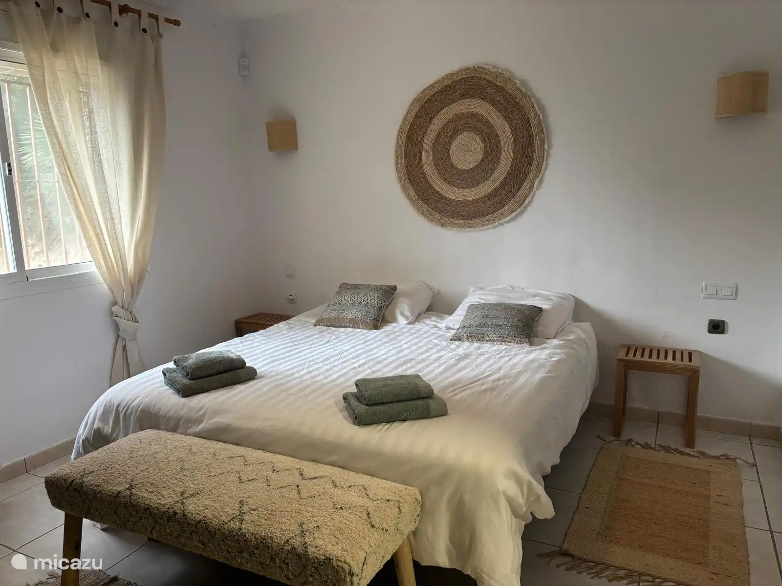 Hoofd slaapkamer met eigen badkamer