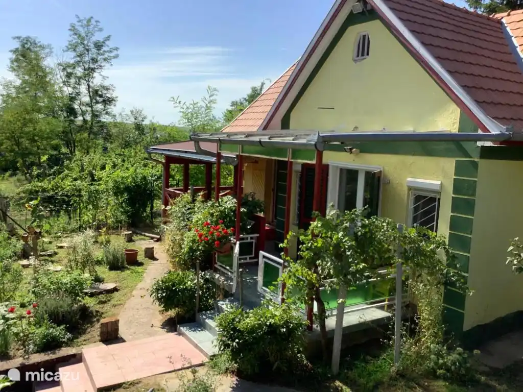 Vakantiehuis en terras 