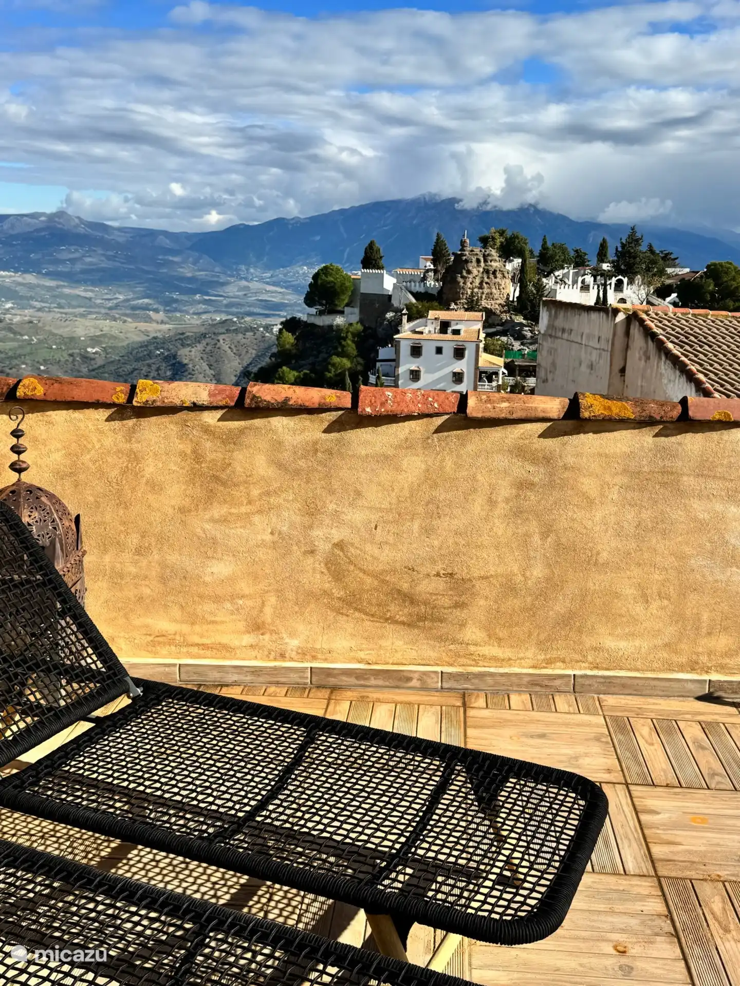 Vue depuis la terrasse du toit