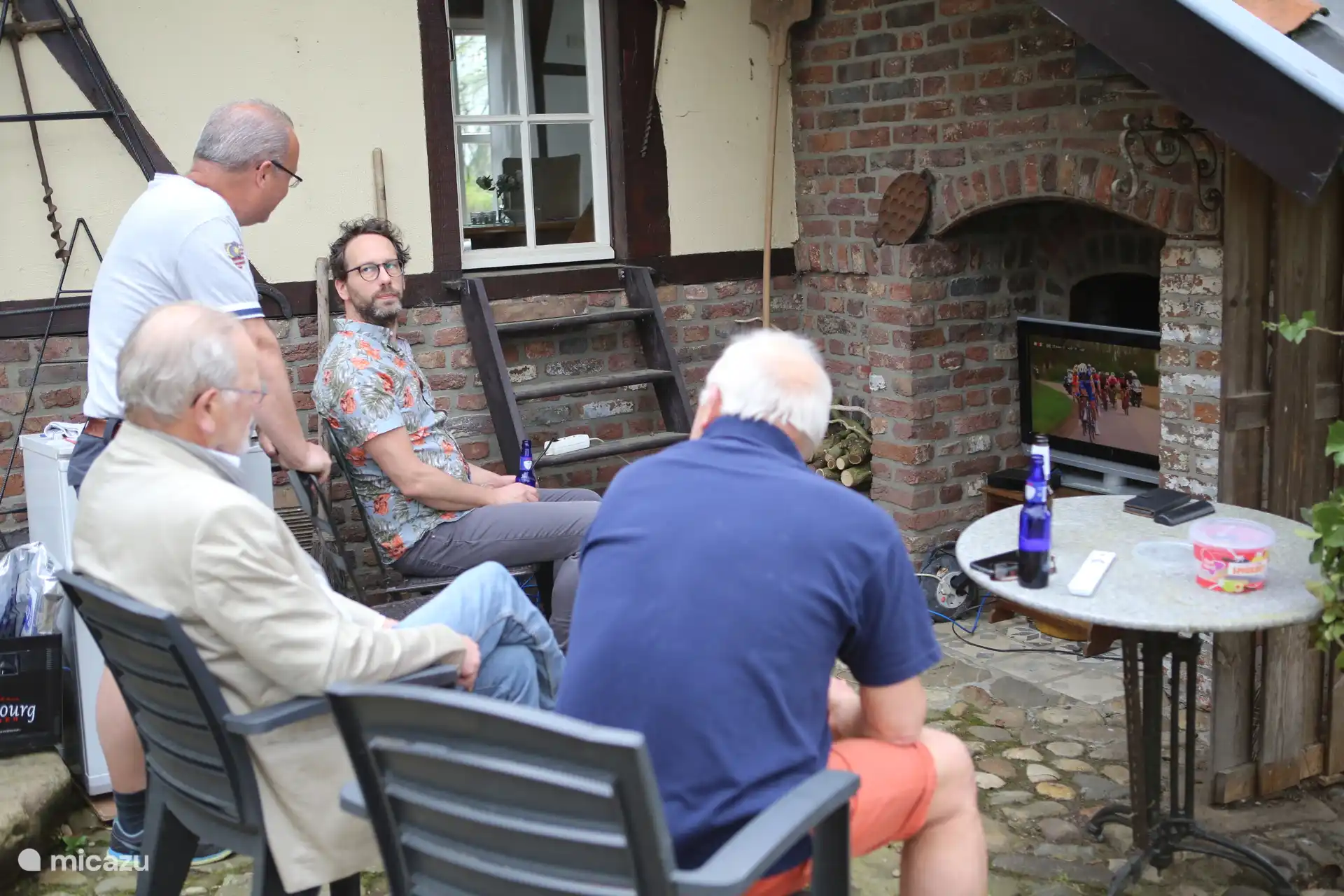 Genieten van de Amstel Gold Race met gasten 