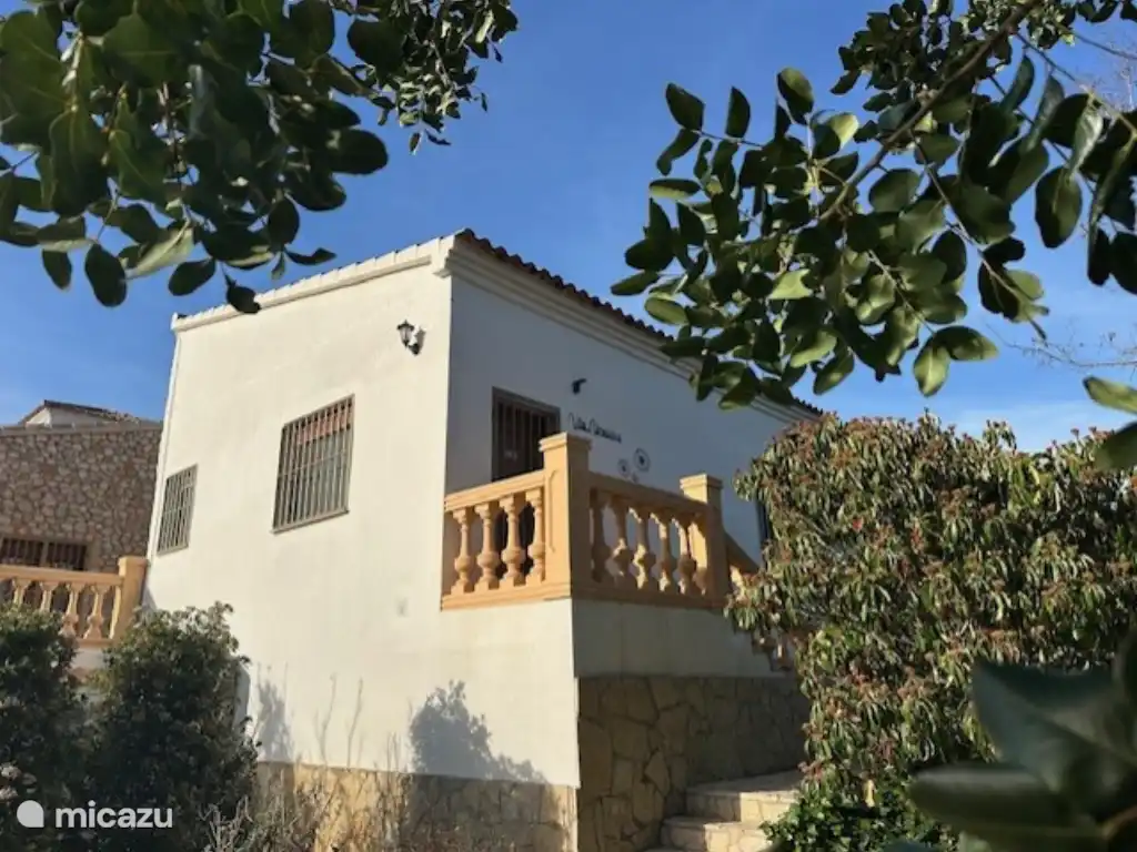 Voorkant van de vakantiewoning