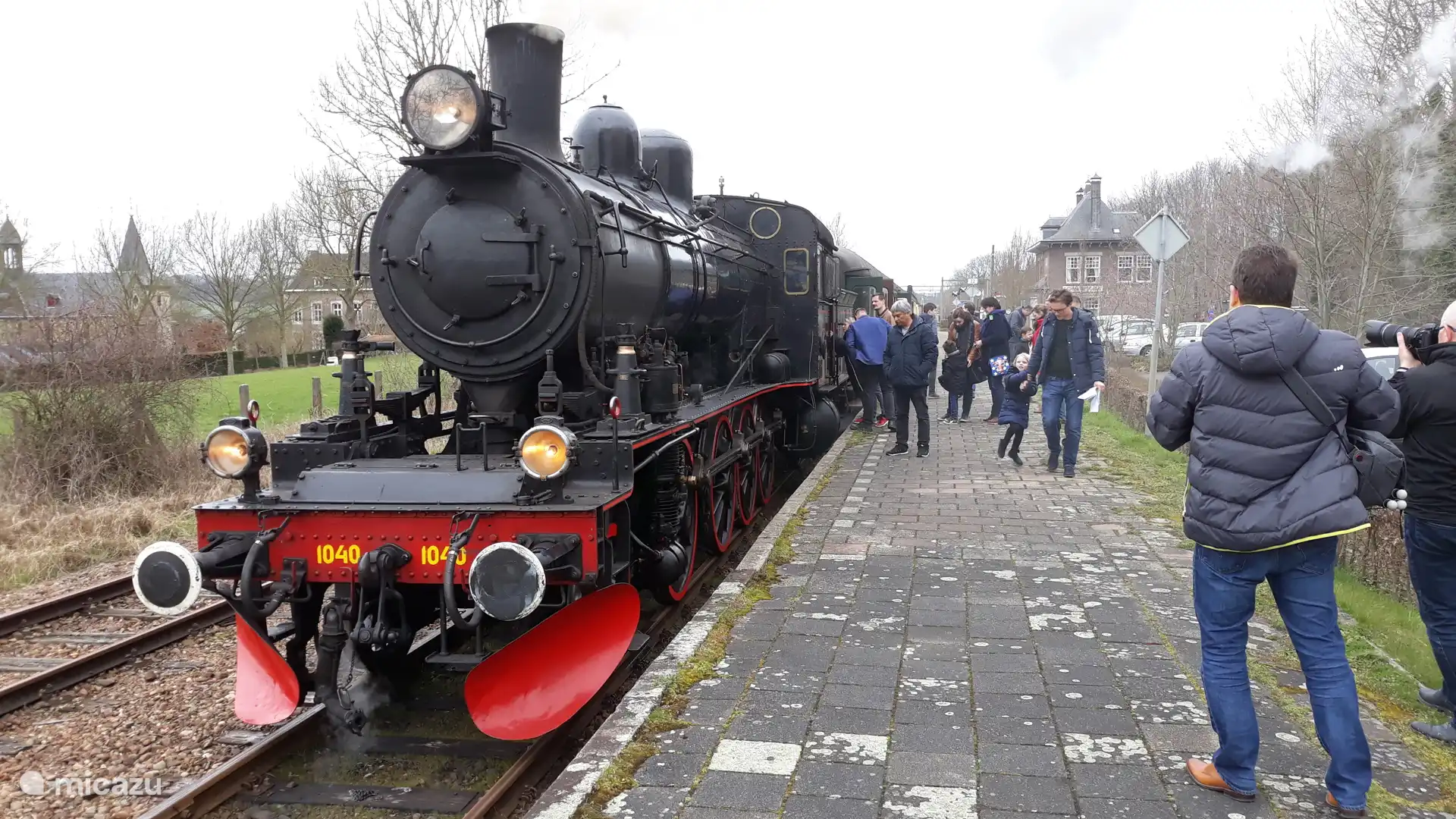 Stoomtrein station Schin op Geul