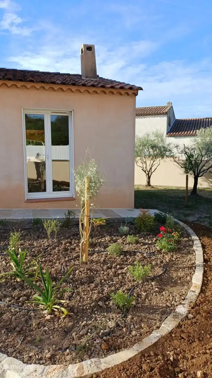 Zijaanzicht woning