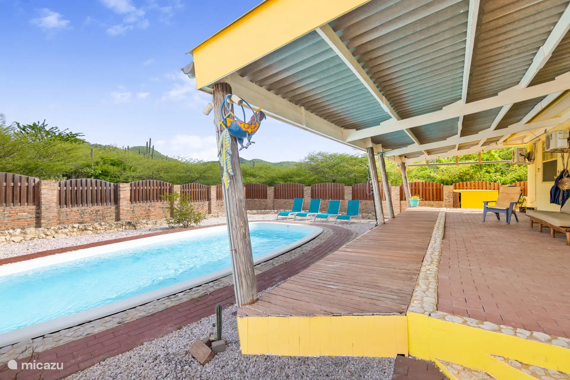 Geen directe buren, dus heerlijke privacy