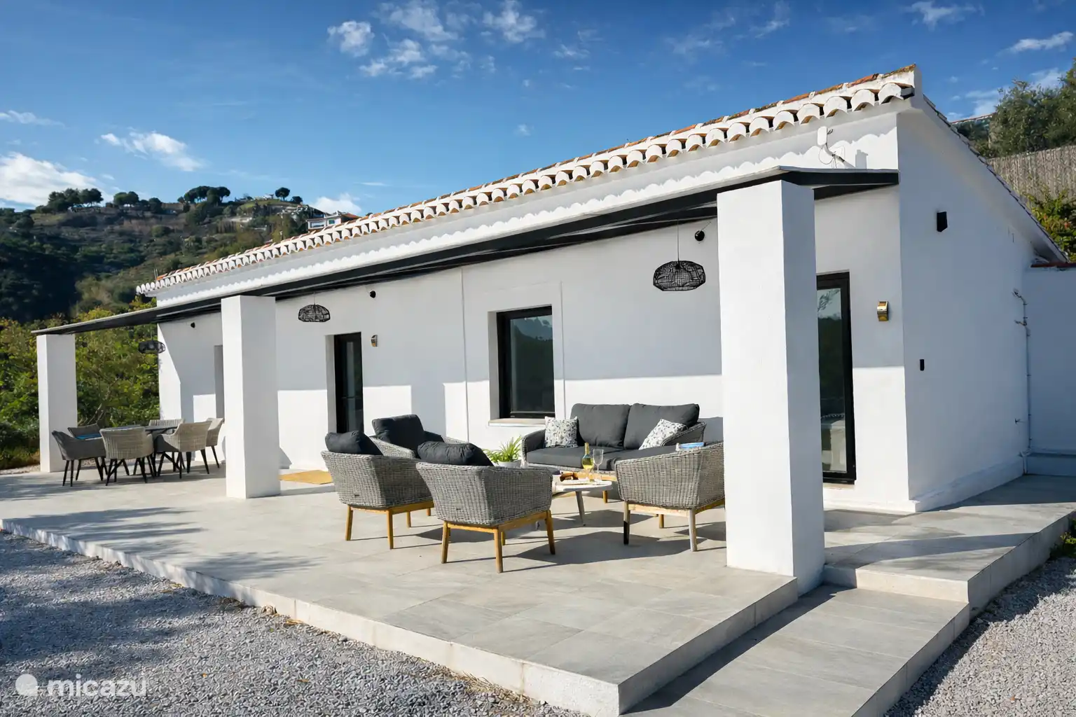 ferienhaus in Spanien, Andalusien, Cómpeta – Finca Mar y Montaña