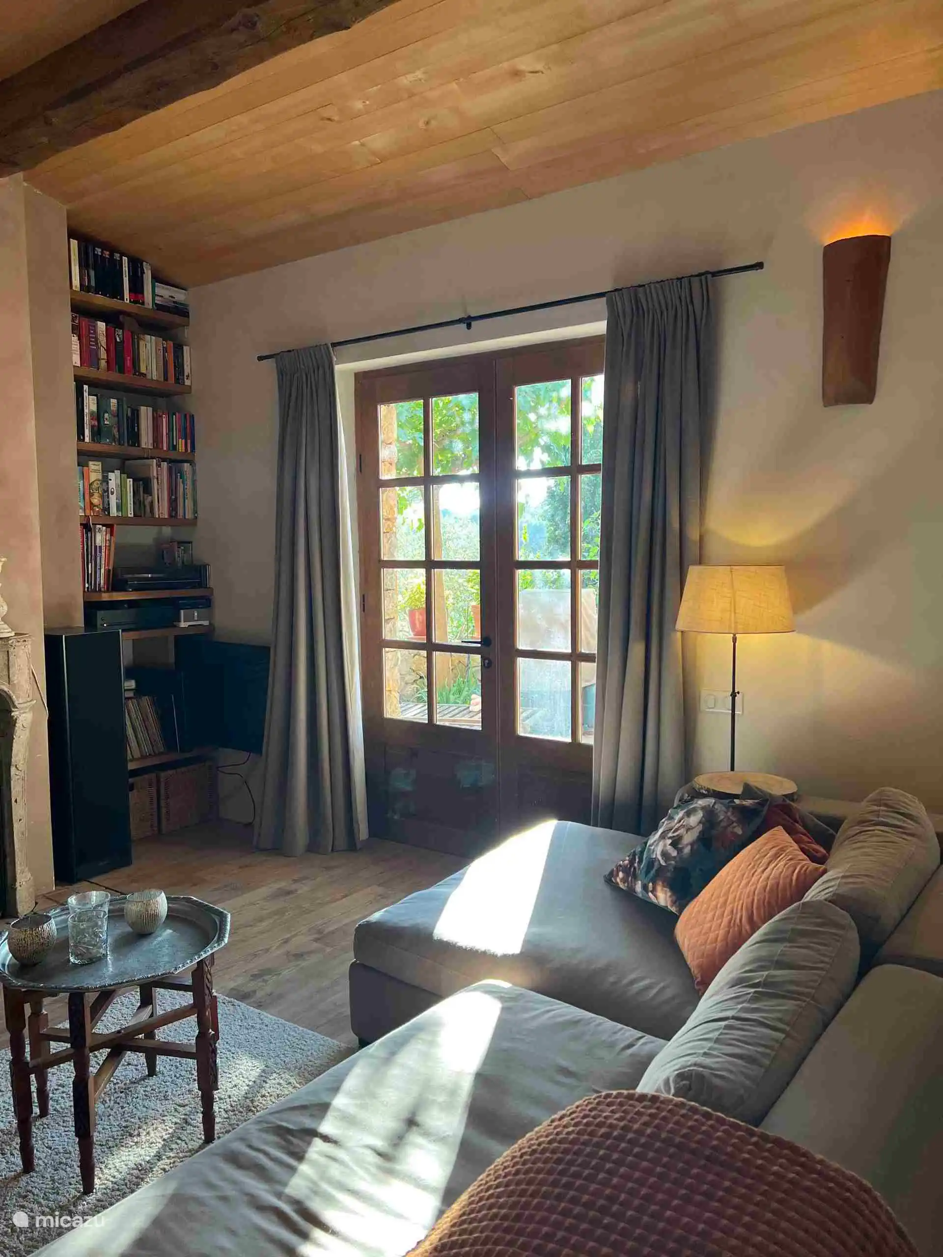 Salón con acceso a la terraza