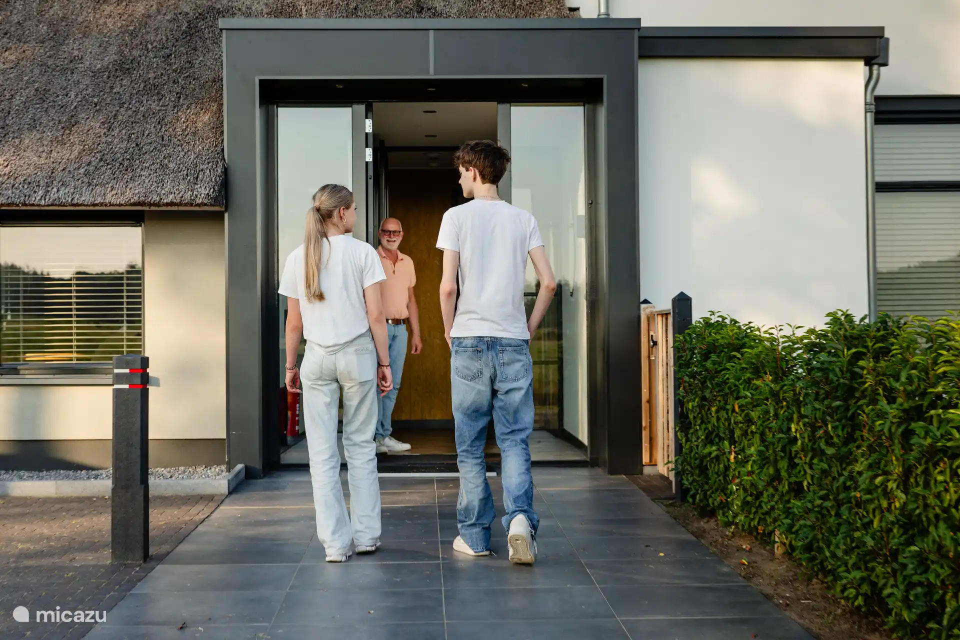 Entree vakantiehuis Rheeze