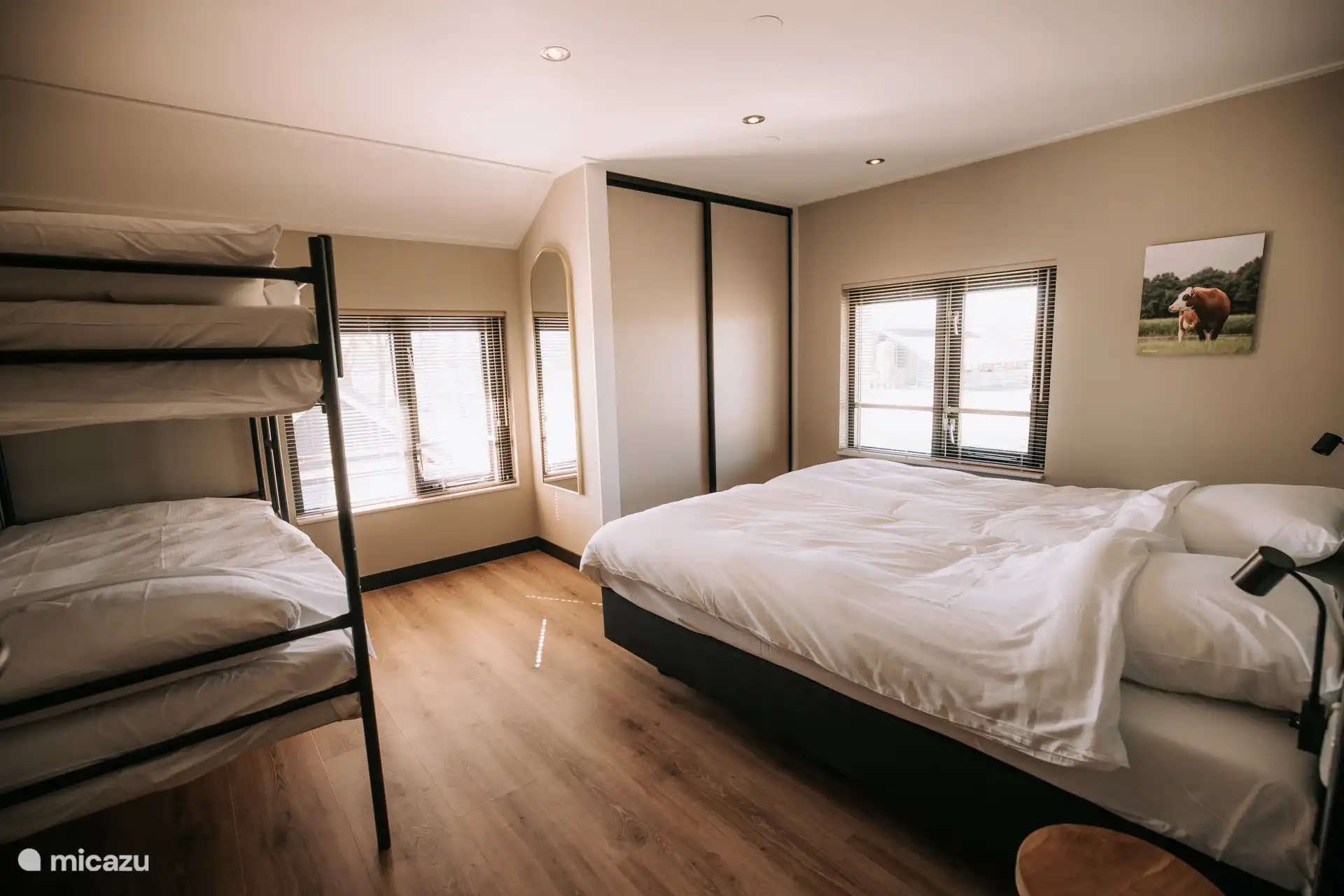 Schlafzimmer 2, für 4 Personen