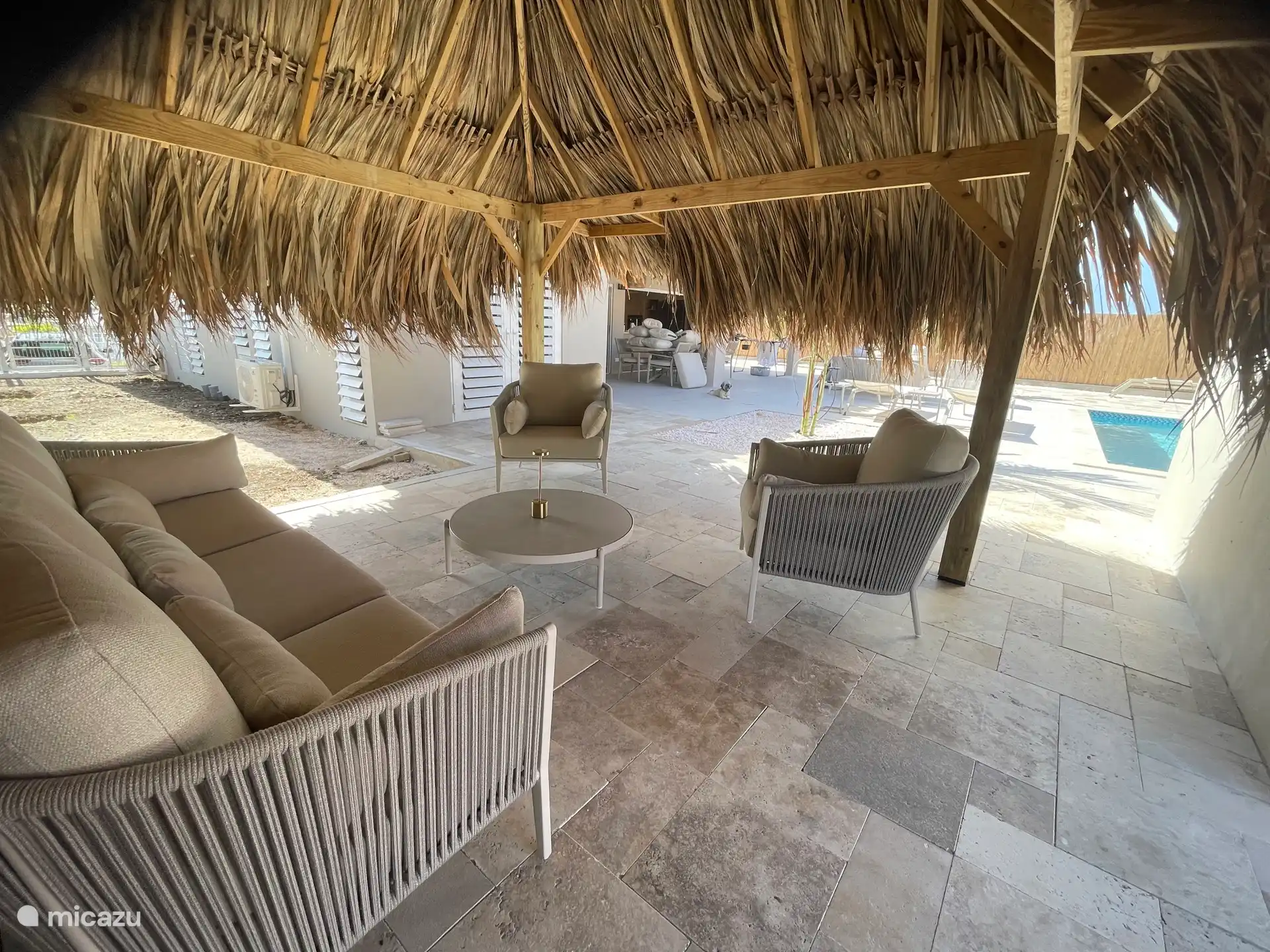 Een heerlijke plek in de schaduw en een verkoelend briesje, waar je kunt genieten.