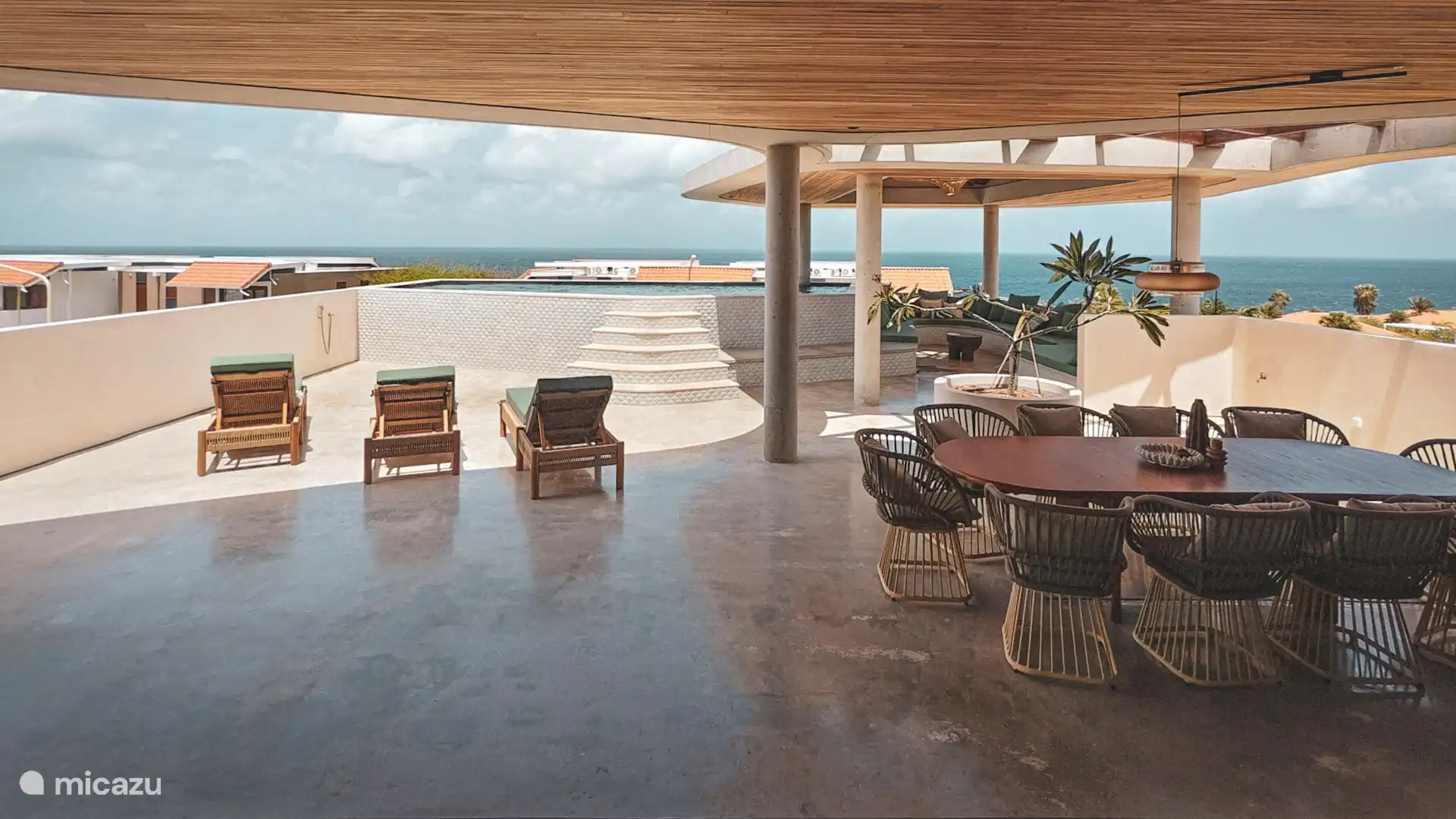 Child-friendly, Curaçao, Banda Ariba (East), Jan Thiel, villa Near beach, Sea view, High-end