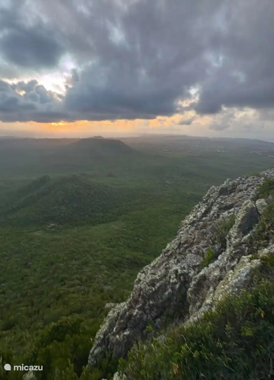 Vue depuis la montagne Christoffel.
