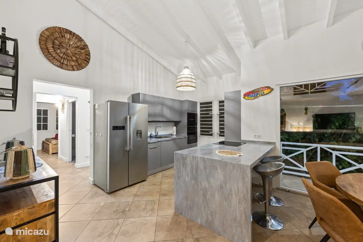 Heerlijk ruime keuken voorzien van alle gemakken