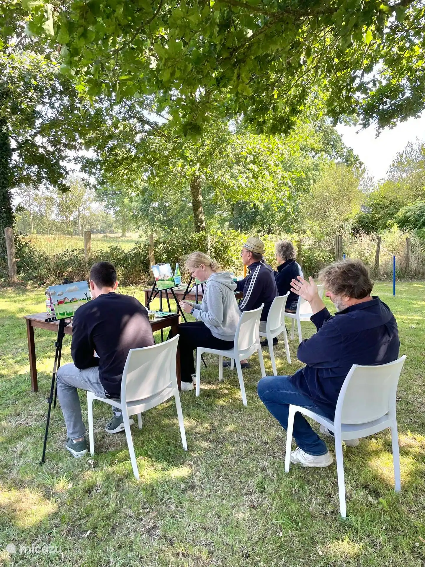 Painting workshop by Remco