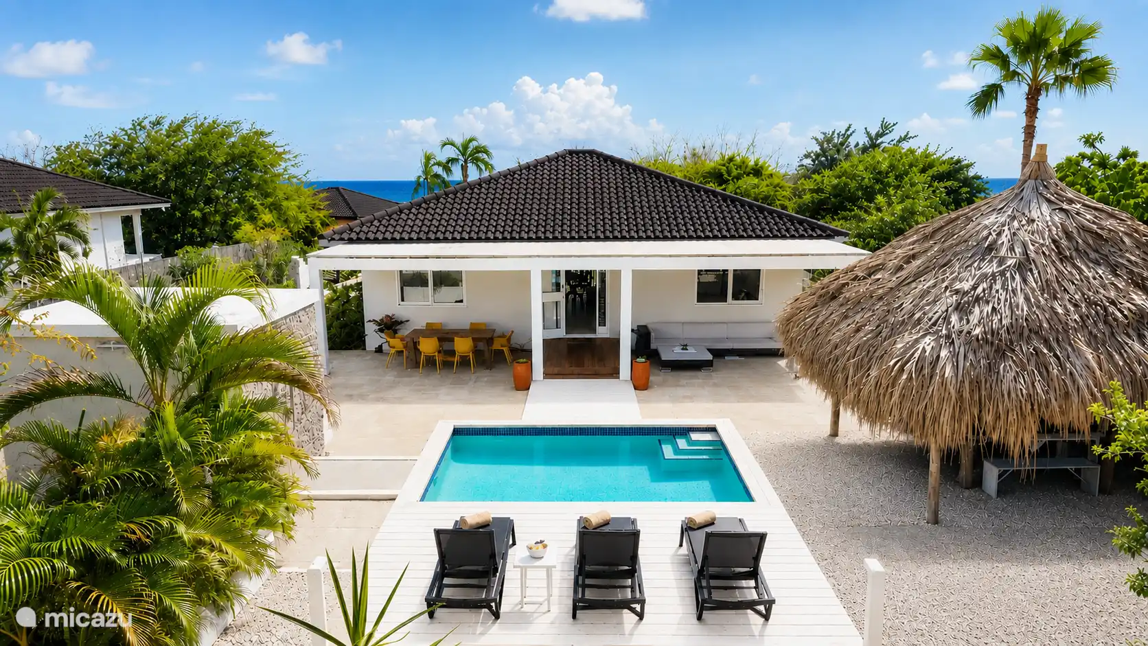 holiday house in Curaçao, Banda Abou (West), Coral Estate, Rif St.Marie – Villa New Coral Beach
