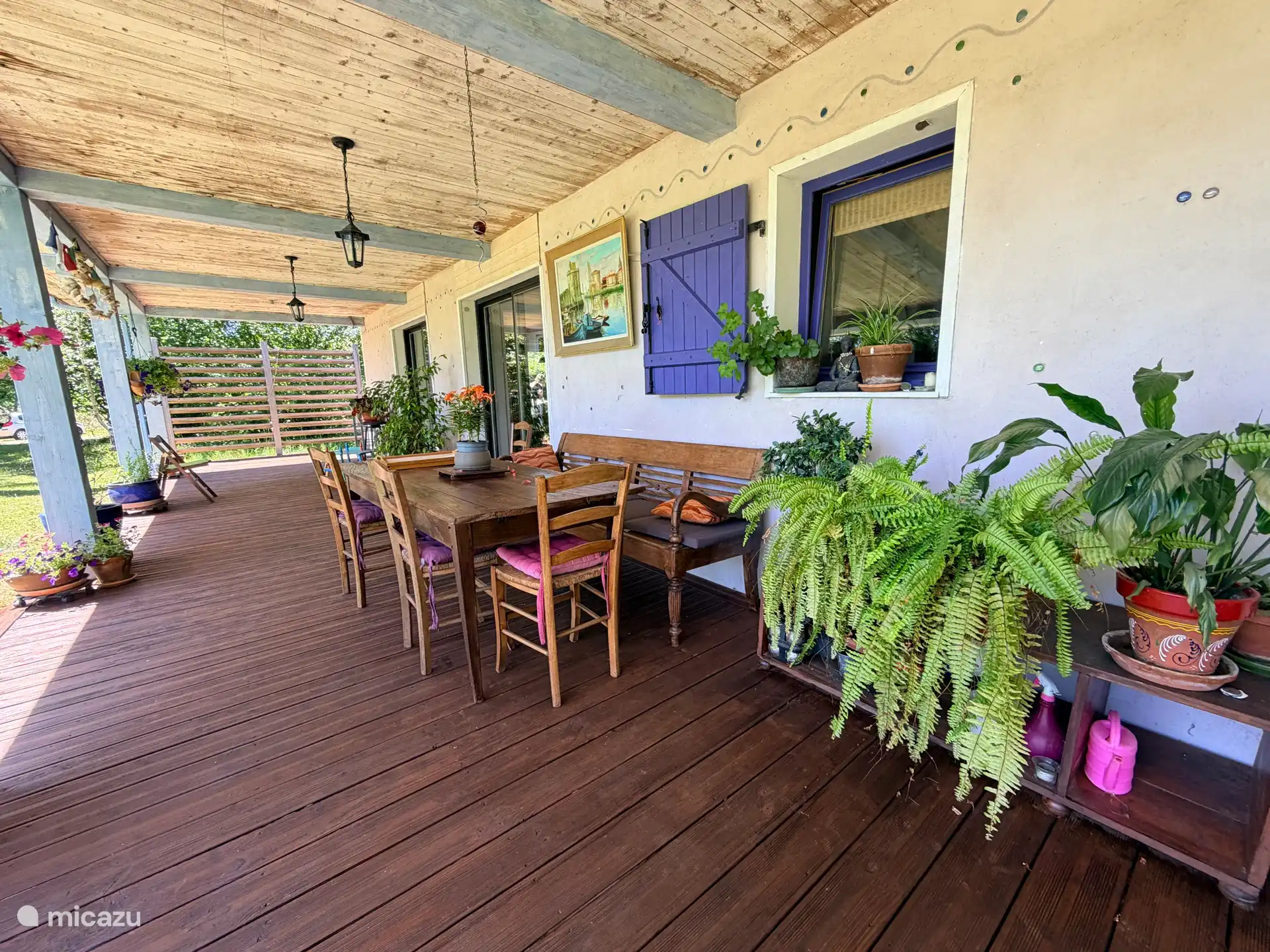 Terraza cubierta