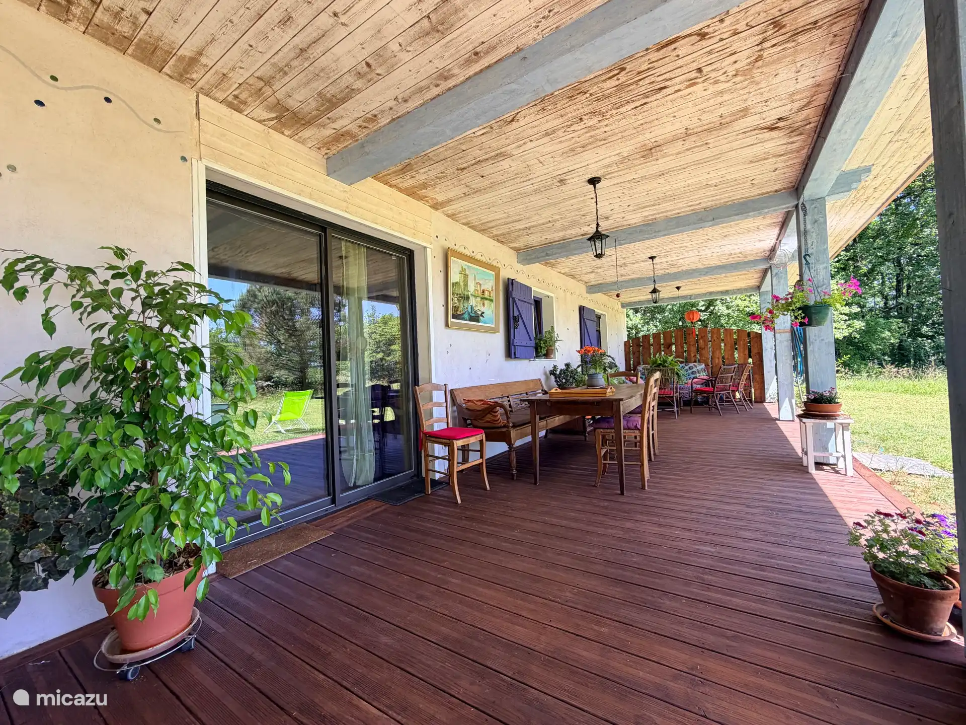 Terraza cubierta