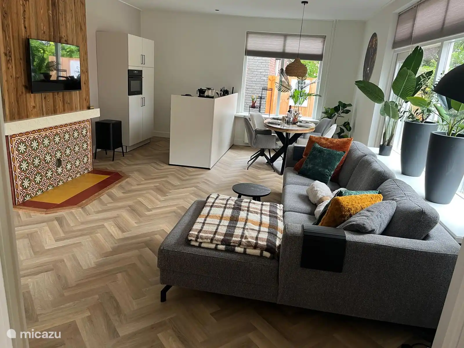 Canapé d’angle spacieux