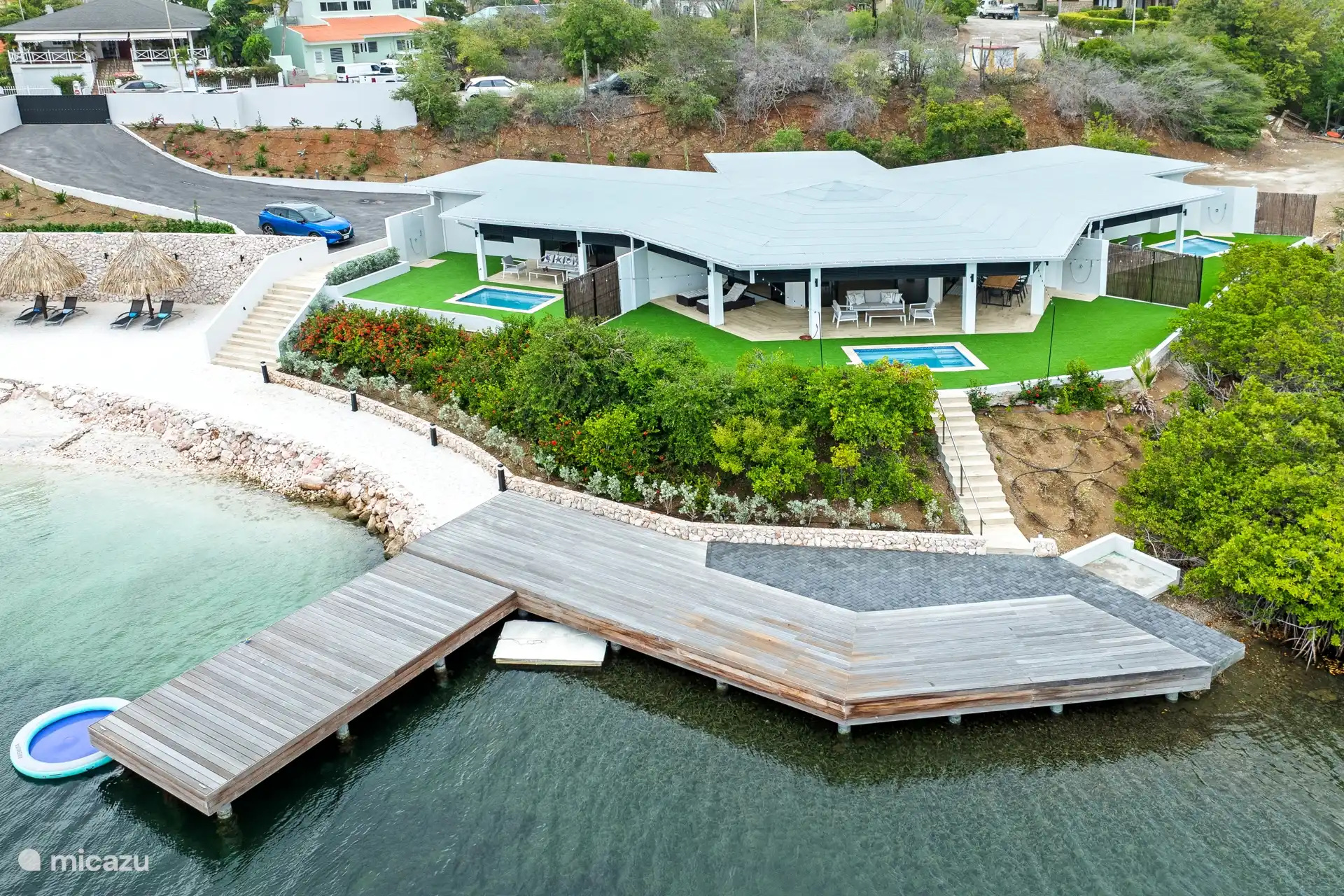 Lastminute bungalow huren in Curaçao, Banda Ariba (oost), Jan Sofat –  Dolce Vita Beach - Waterfront B