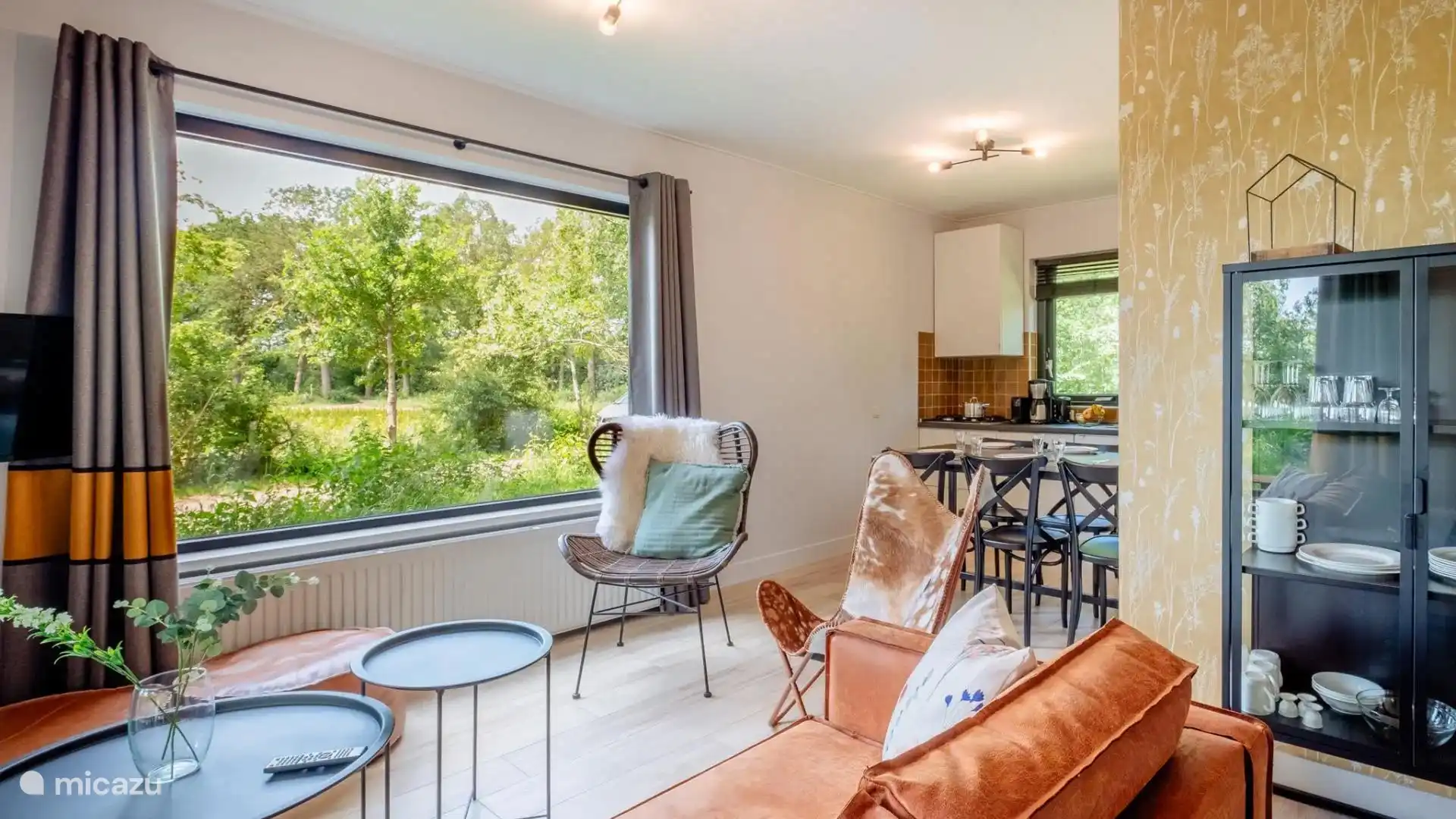 Papillon Country Resort Diamantsnip Deluxe woonkamer
