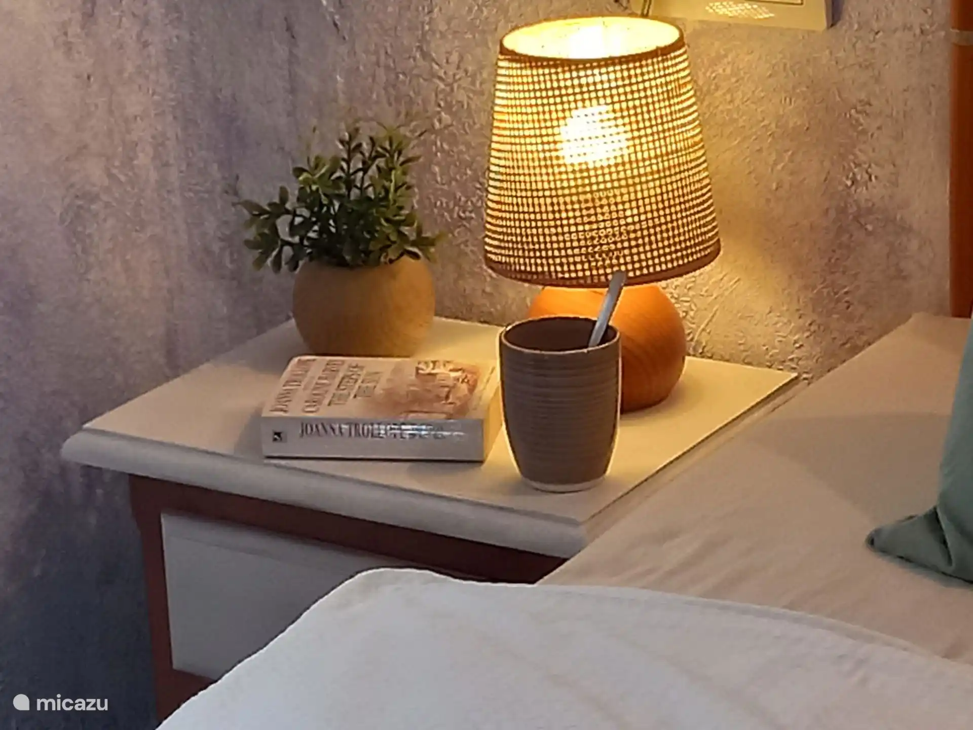 Sfeerfoto van slaapkamer