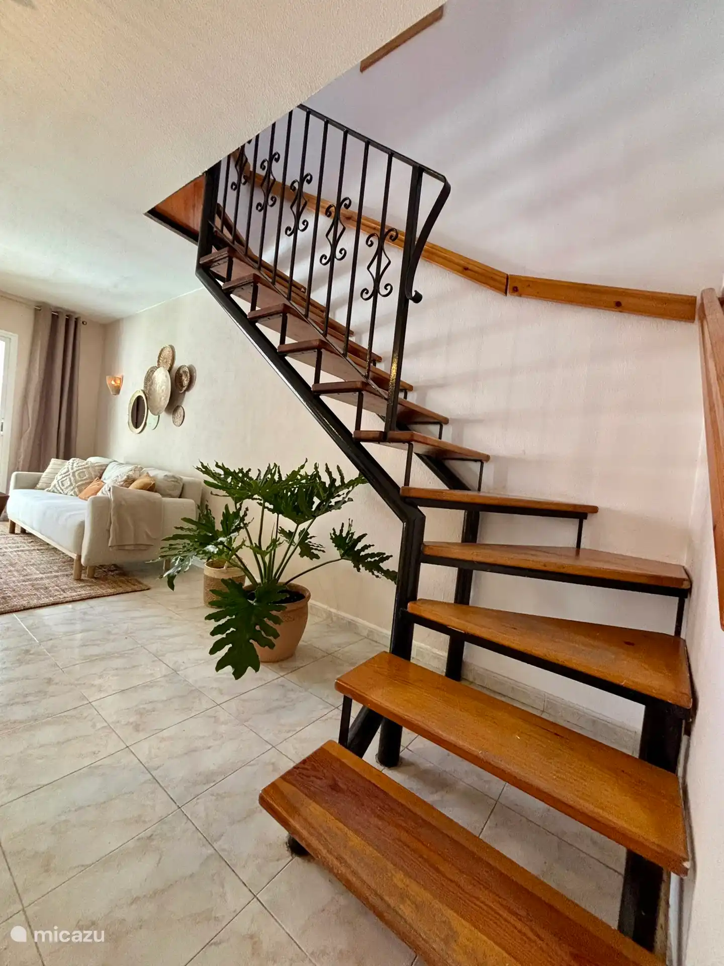 Stairs living room