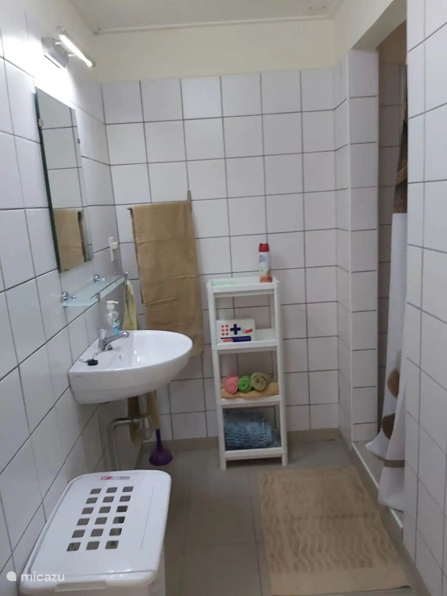 Badkamer en toilet.