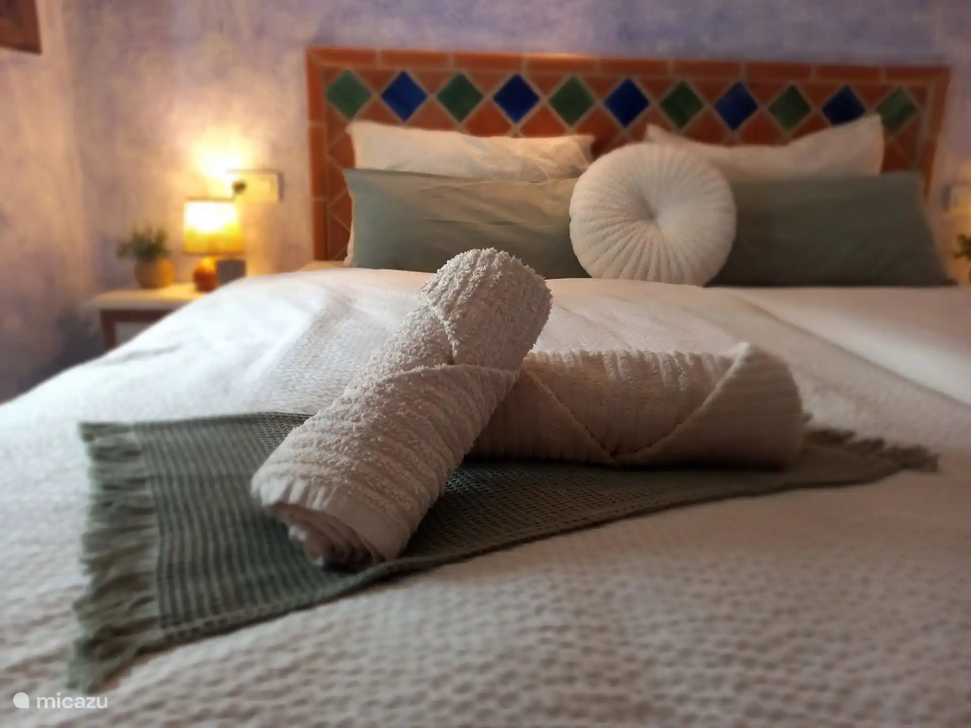 Bed- en badlinnen zijn inbegrepen