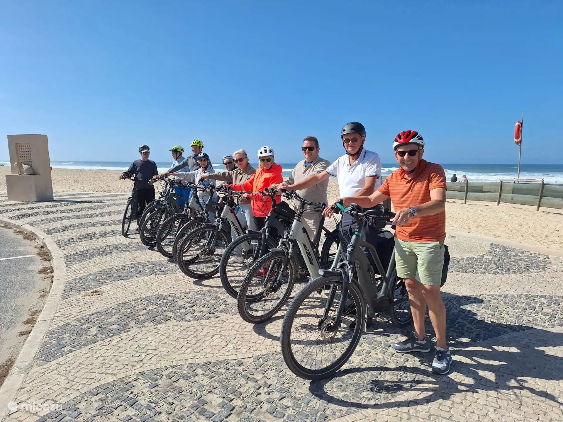 Fietsen langs de kust