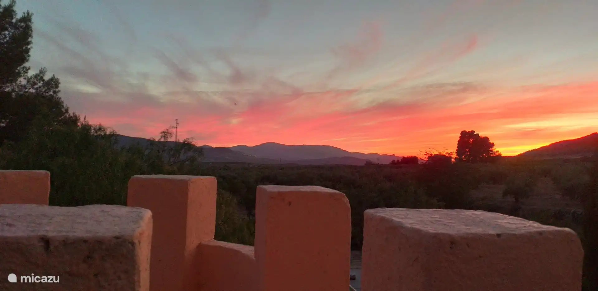 Vue sur la terrasse du toit, LA TOUR